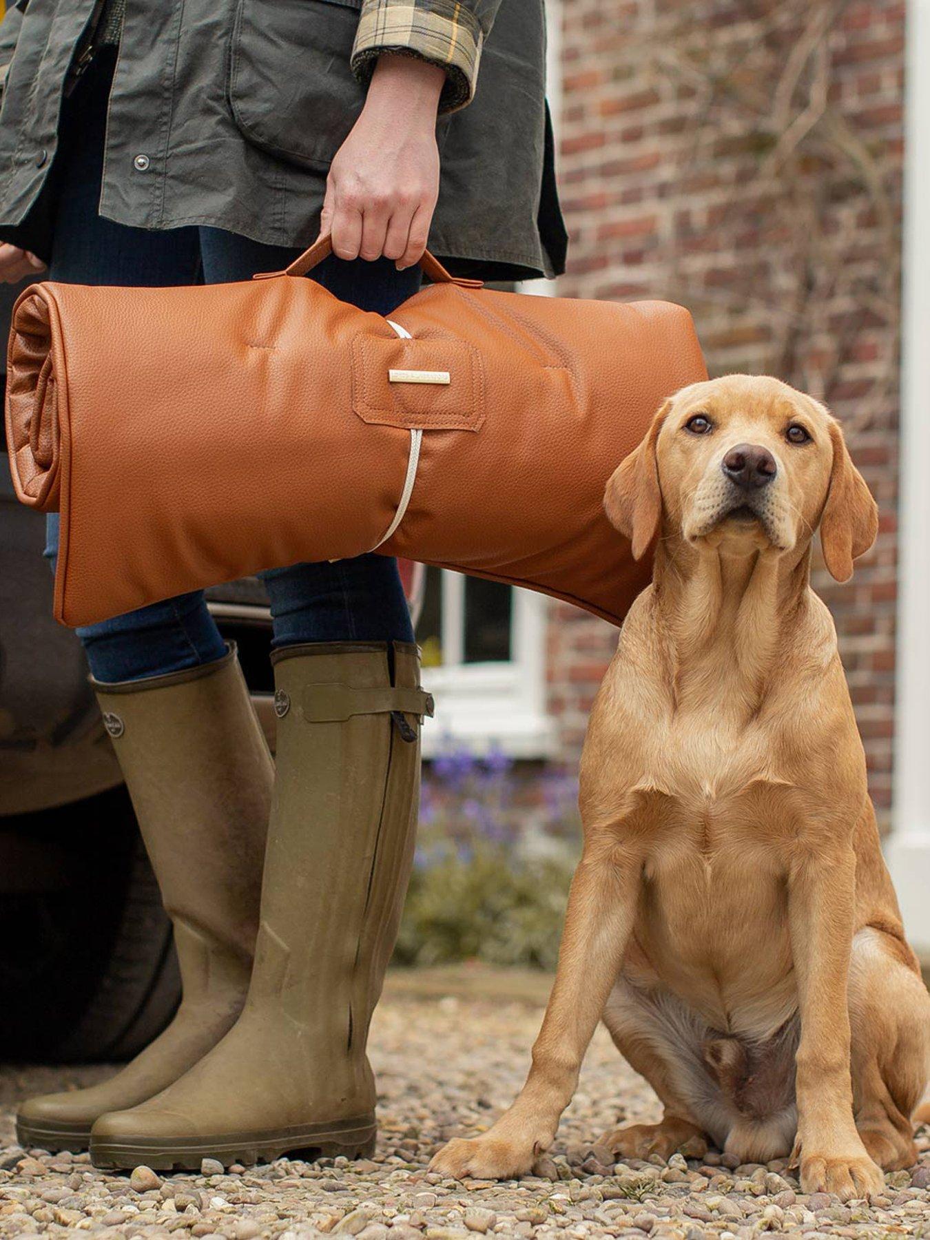 Lords and Labradors L&L Travel Mat Rhino Leather Ember XXL