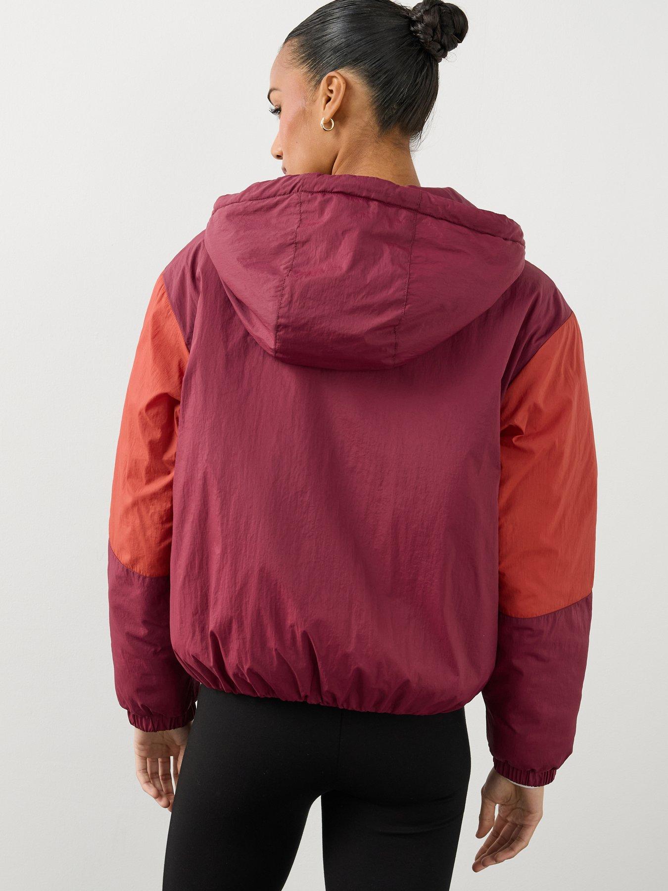 Image 2 of 7 of The Very Collection Padded Colour Block Jacket - Red