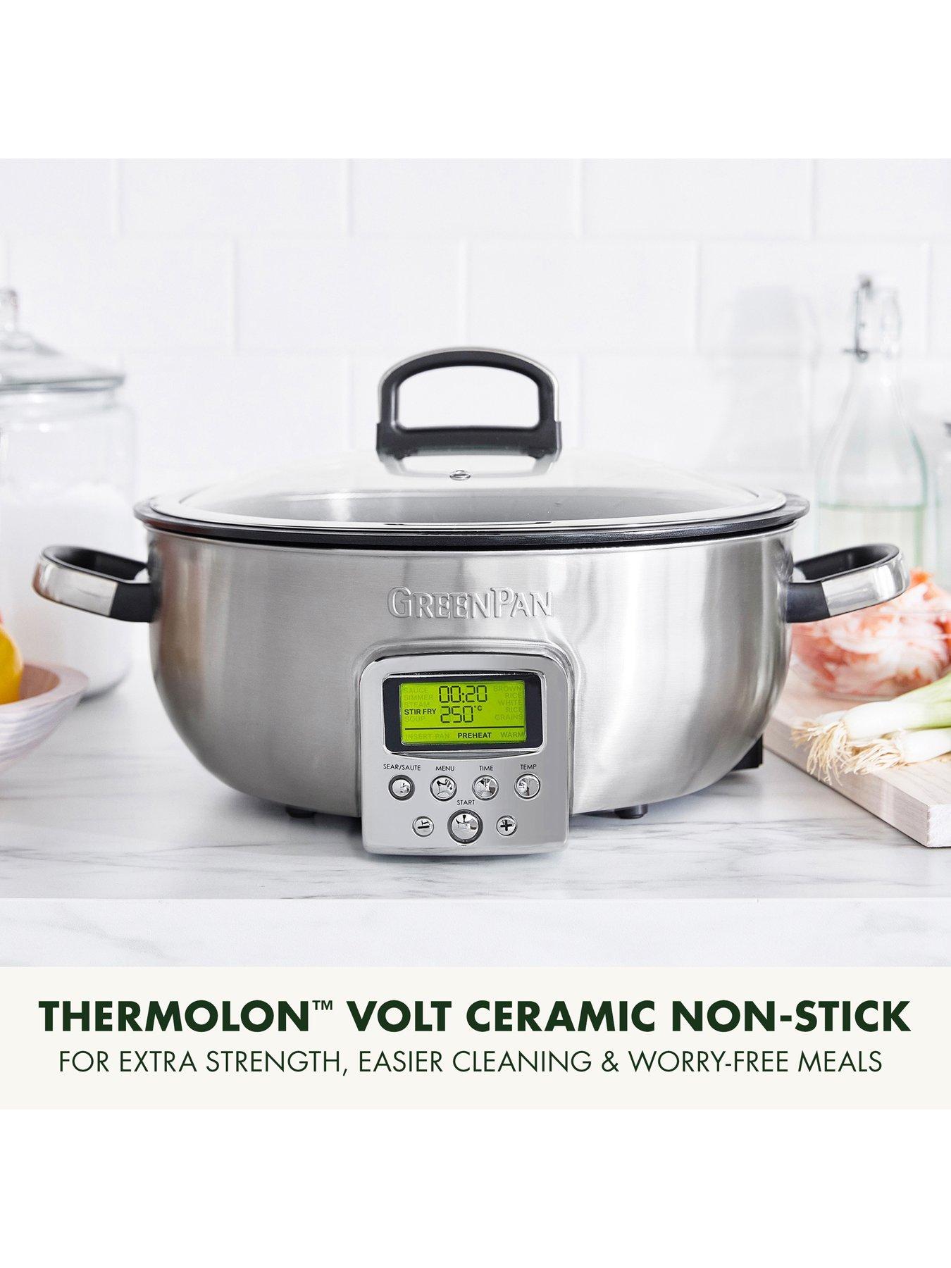 Image 2 of 7 of GreenPan GreenPan Elite Omnicooker 5.6L Stainless steel