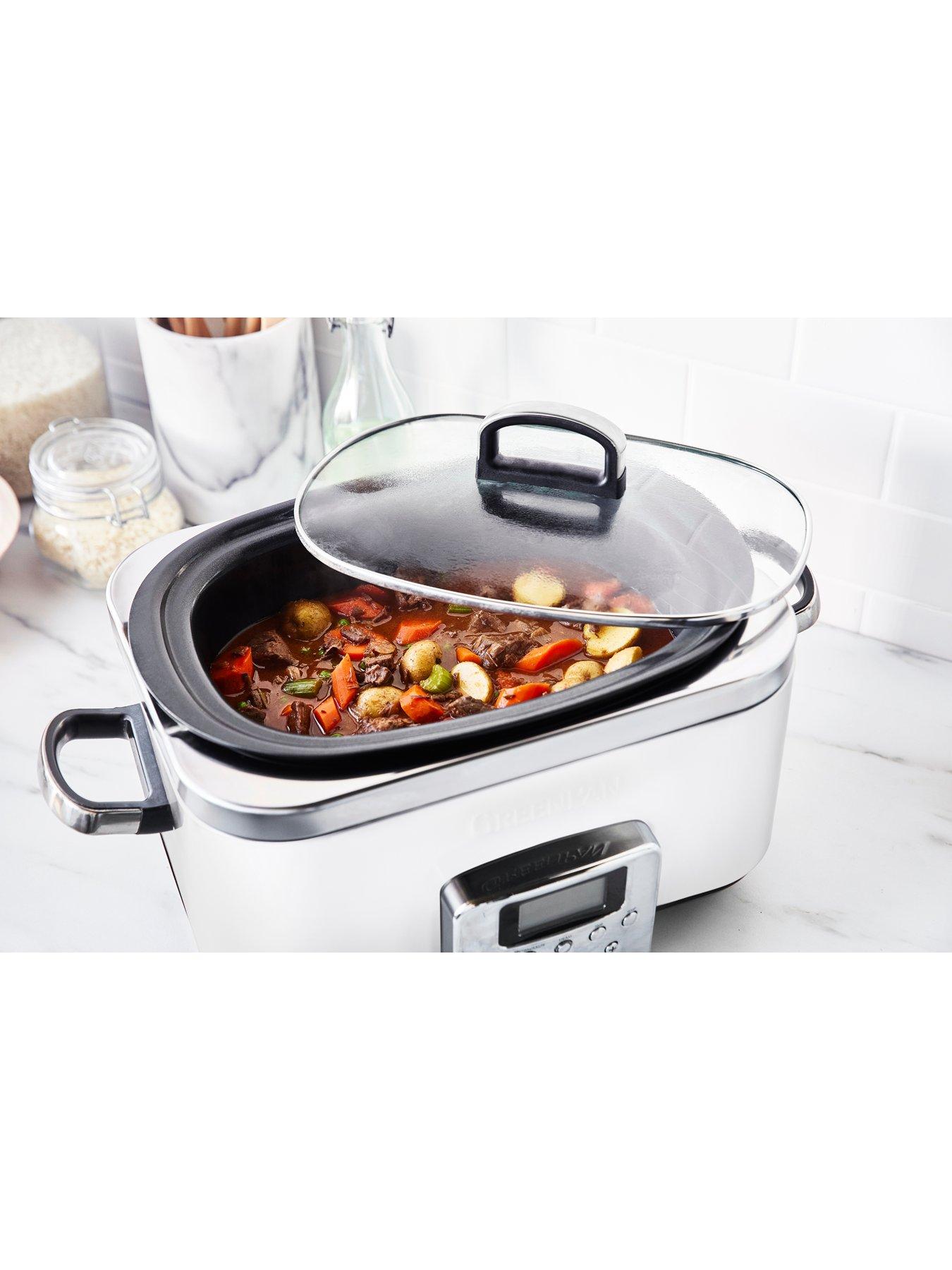 Image 3 of 6 of GreenPan Elite Slowcooker 6L Cream