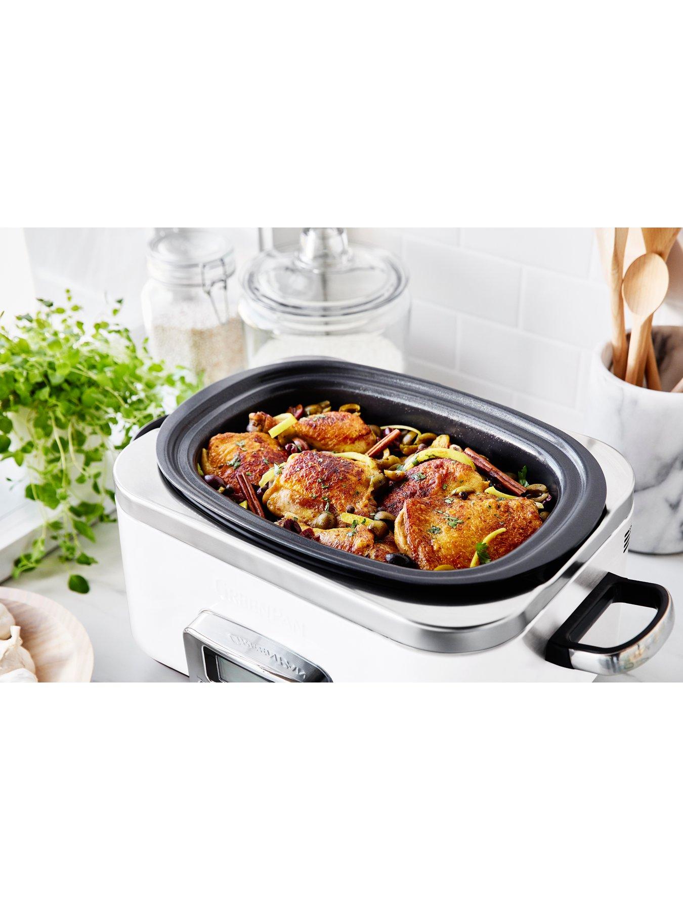 Image 5 of 6 of GreenPan Elite Slowcooker 6L Cream