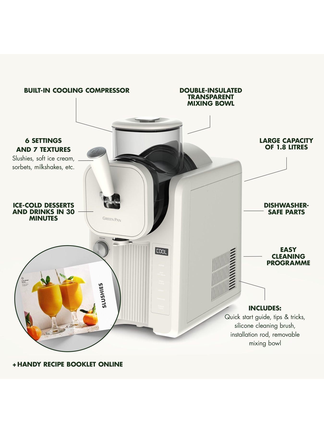 Image 3 of 8 of GreenPan Frost Ice Cream Maker Cream White