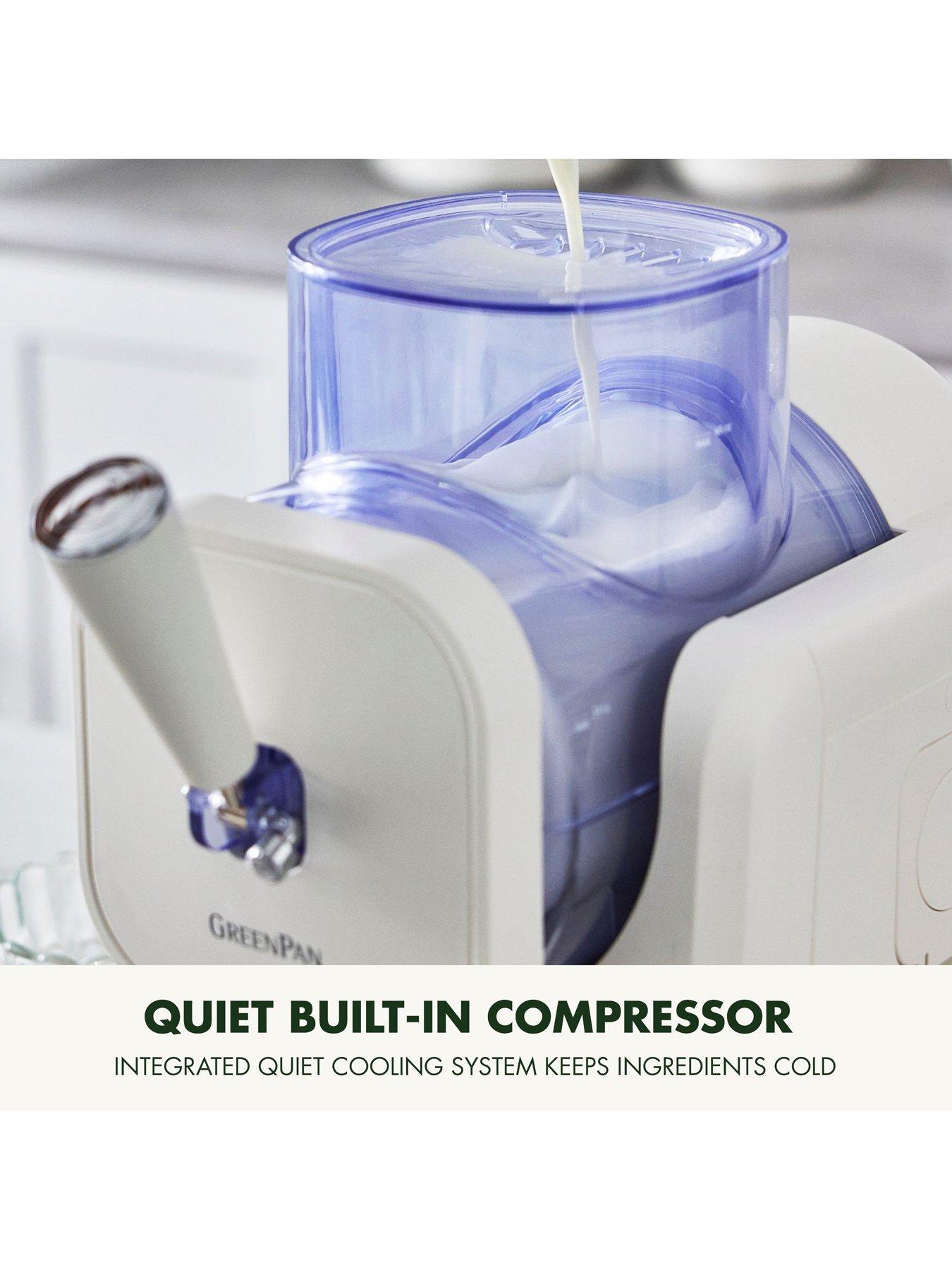 Image 4 of 8 of GreenPan Frost Ice Cream Maker Cream White