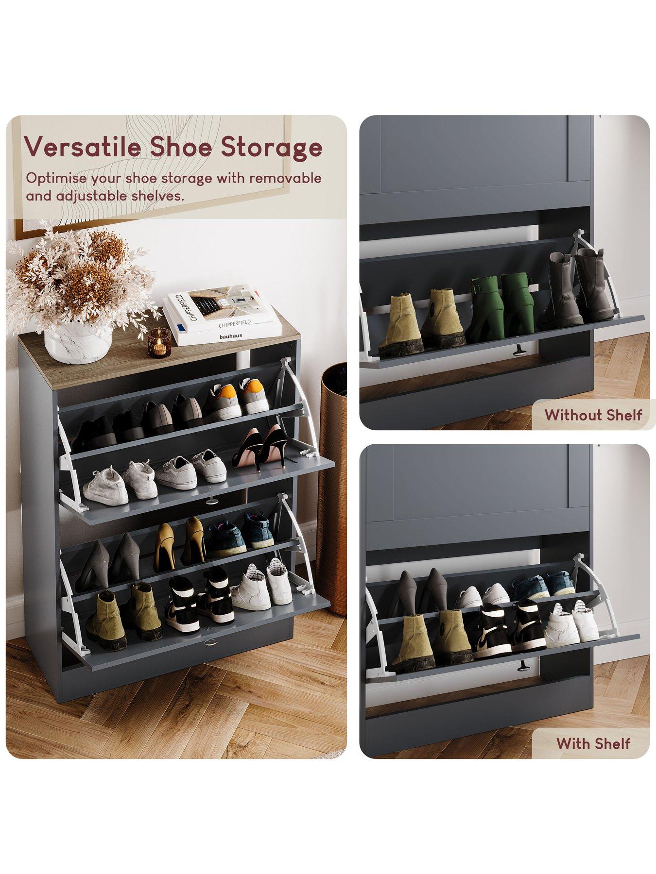 Image 3 of 6 of Vida Designs Altino 2 Drawer Shoe Cabinet