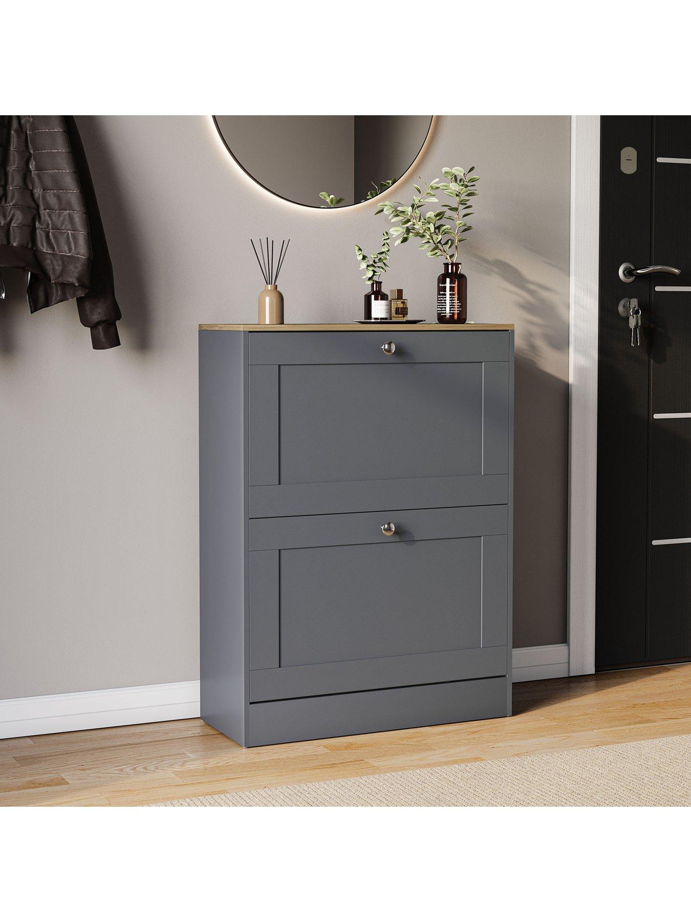 Image 5 of 6 of Vida Designs Altino 2 Drawer Shoe Cabinet