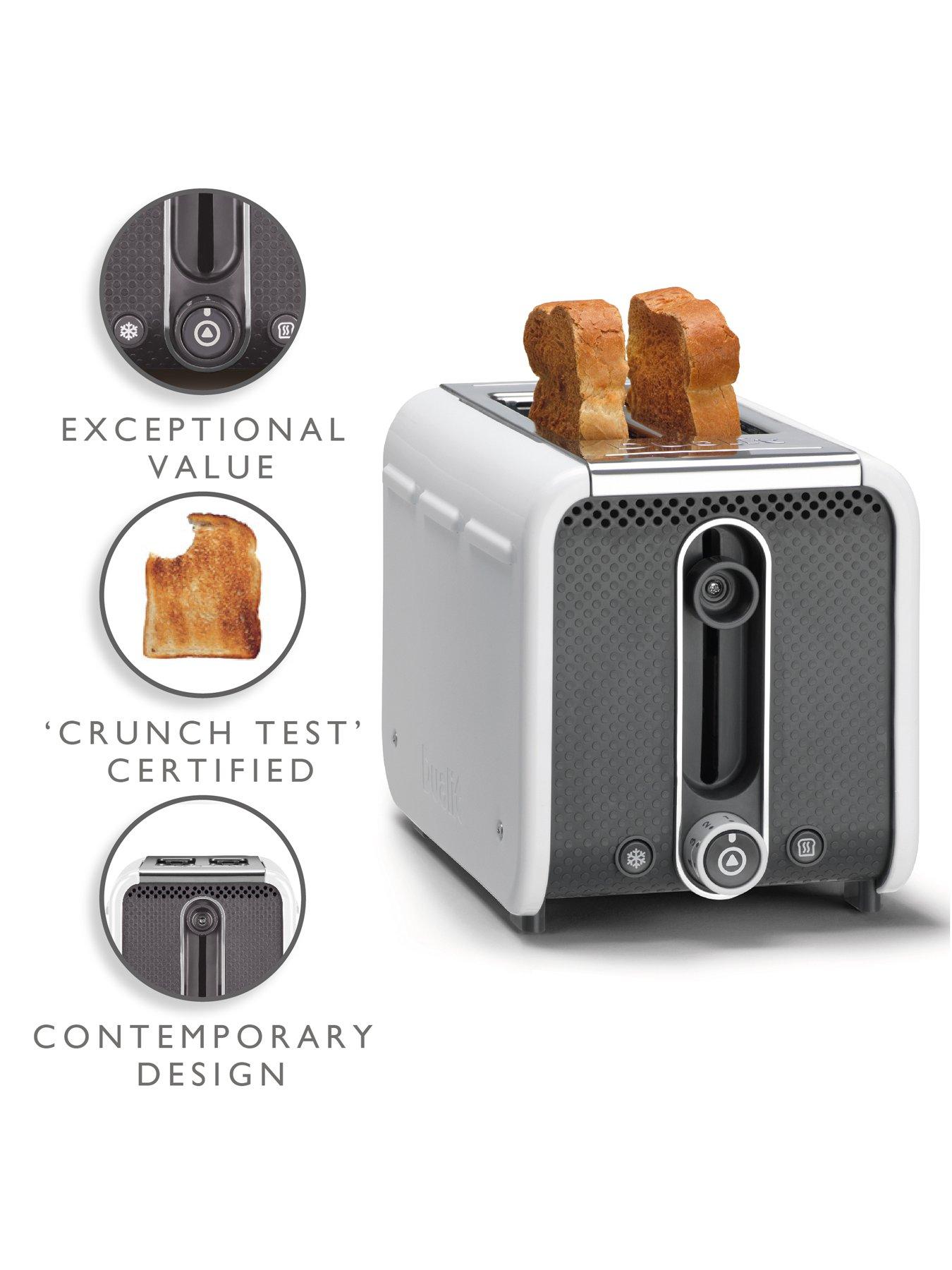 Image 2 of 7 of Dualit Studio by Dualit 2 Slot Toaster White
