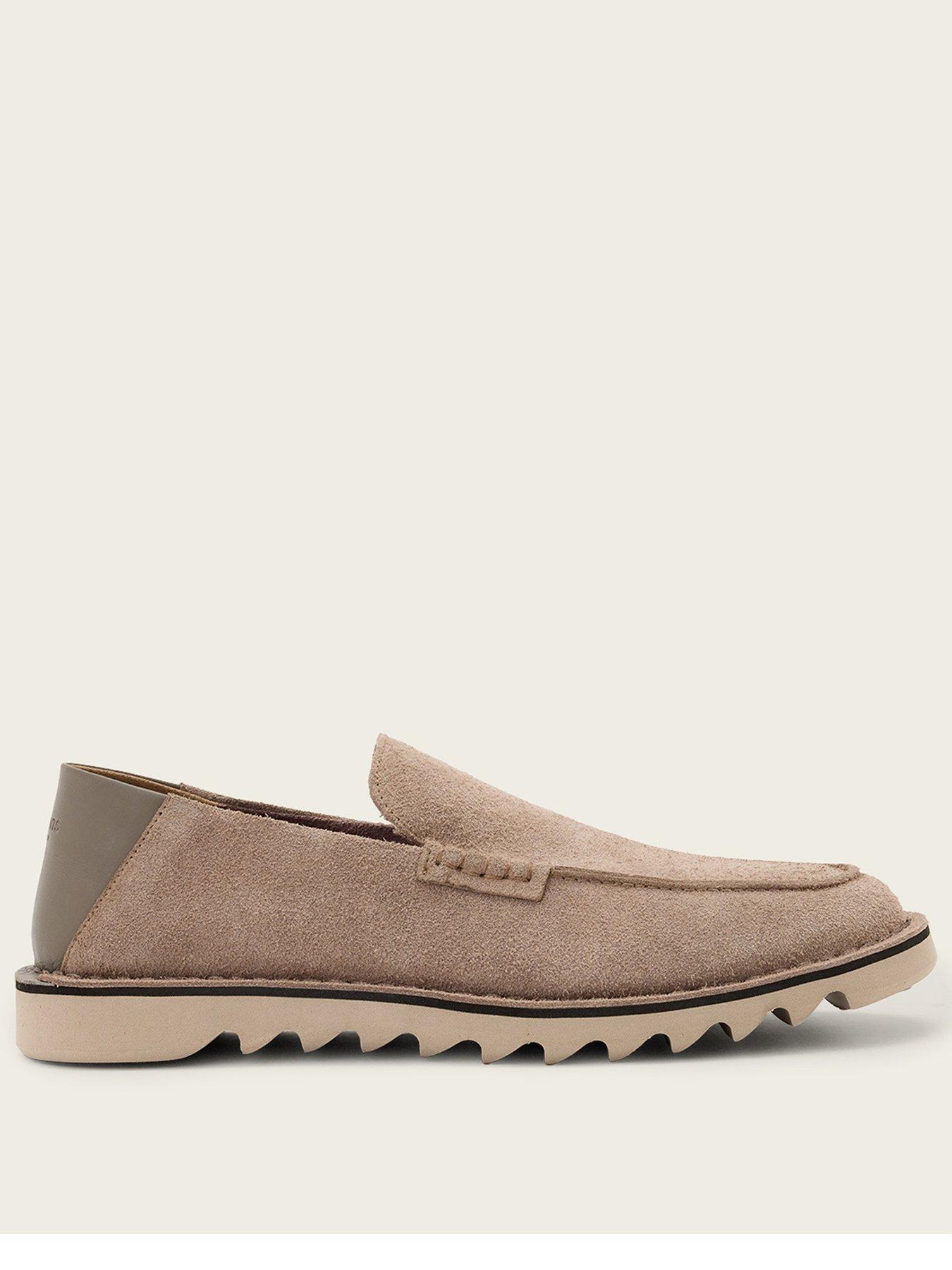 AllSaints Slix Leather Loafer - Brown