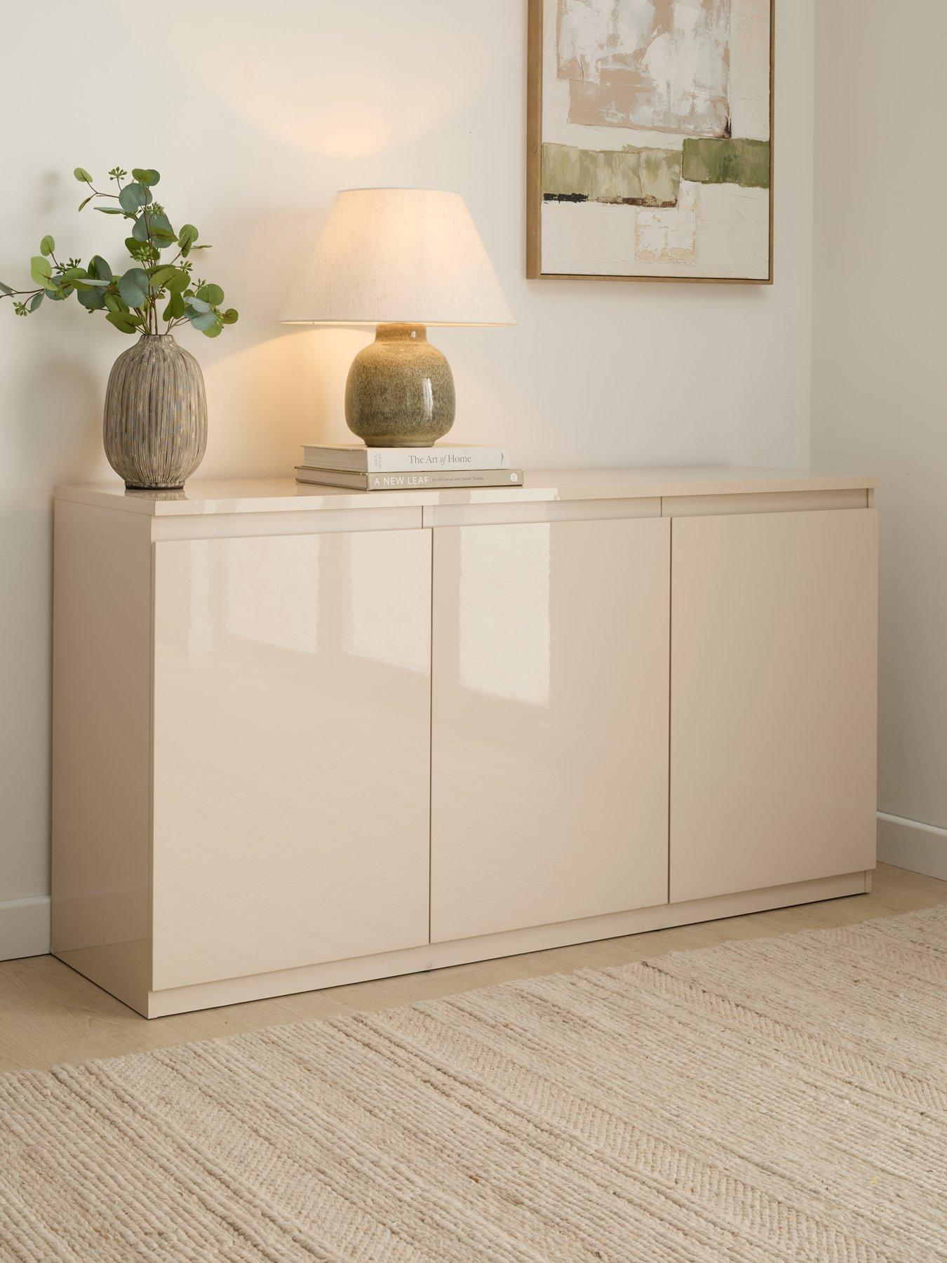 The Very Collection Layton Gloss Large Sideboard