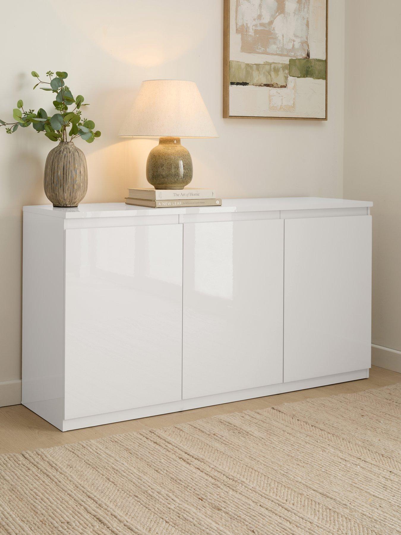 The Very Collection Layton Gloss Large Sideboard