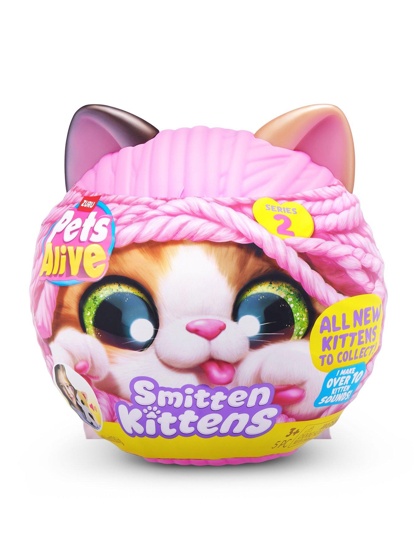 Zuru Pets Alive Smitten Kittens S2 Interactive Plush