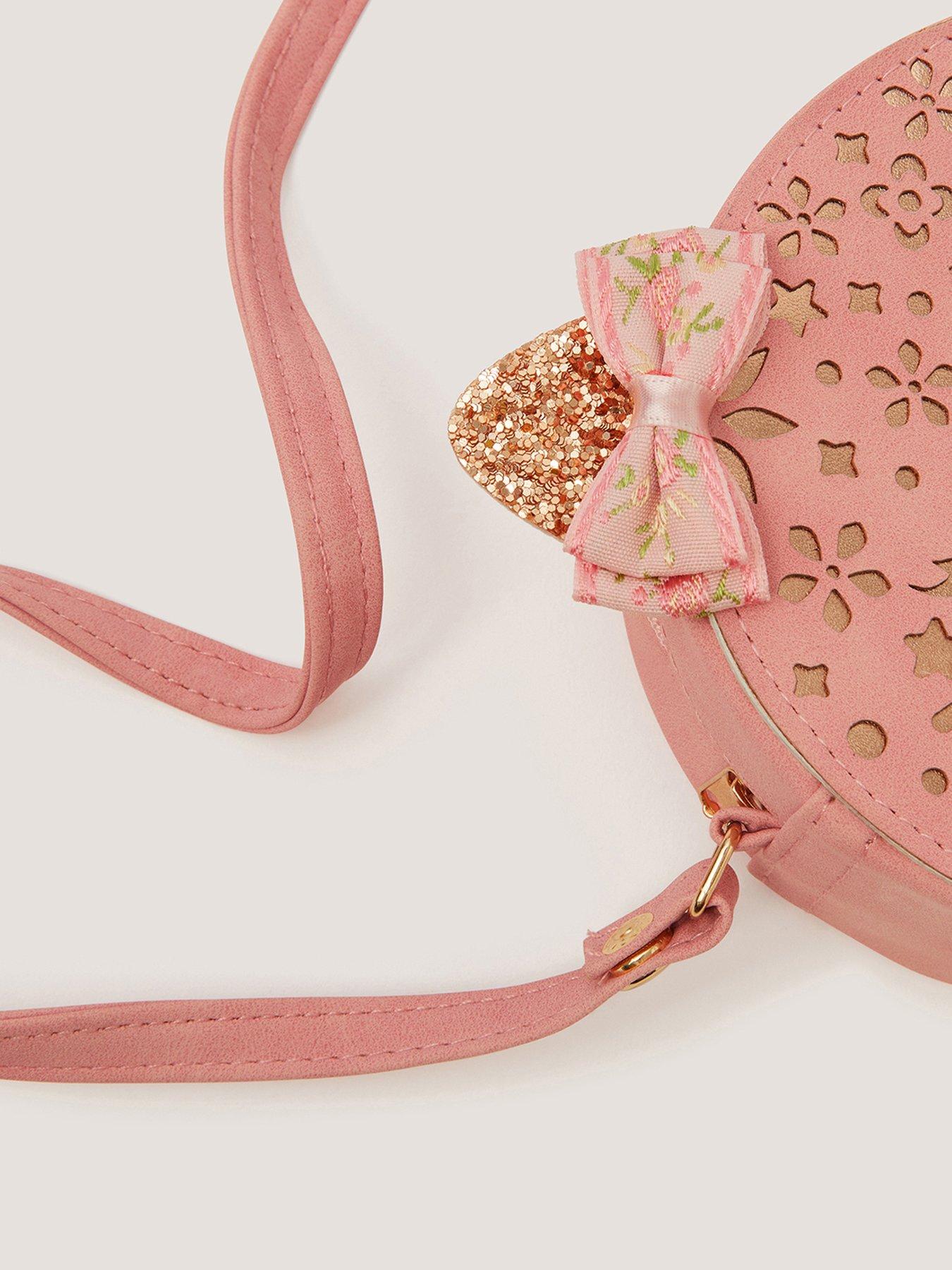 Image 3 of 3 of Monsoon Girls Charming Cat Bag - Pink