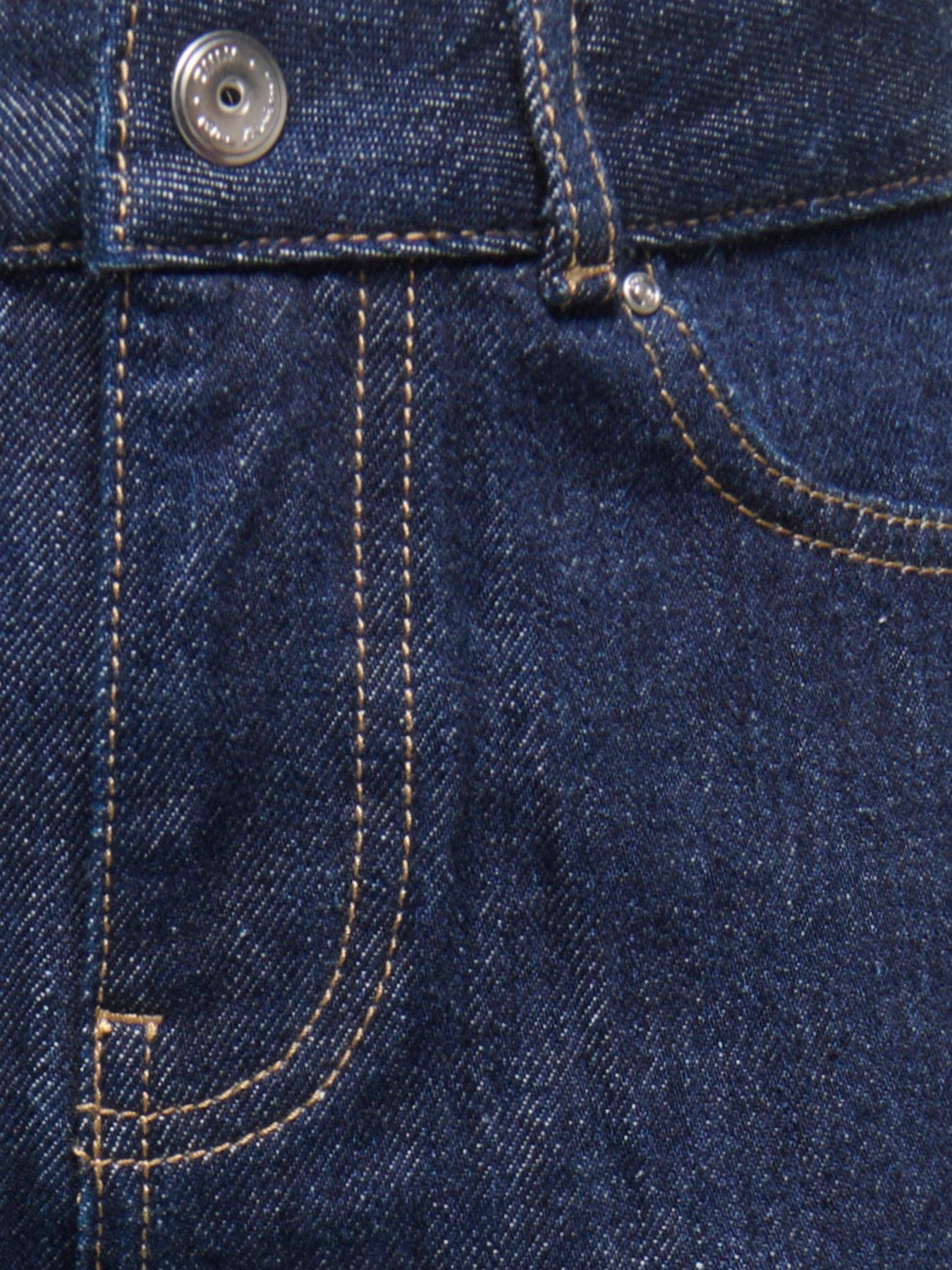 Image 4 of 4 of Only Kids Girls Denim Skirt - Dark Blue