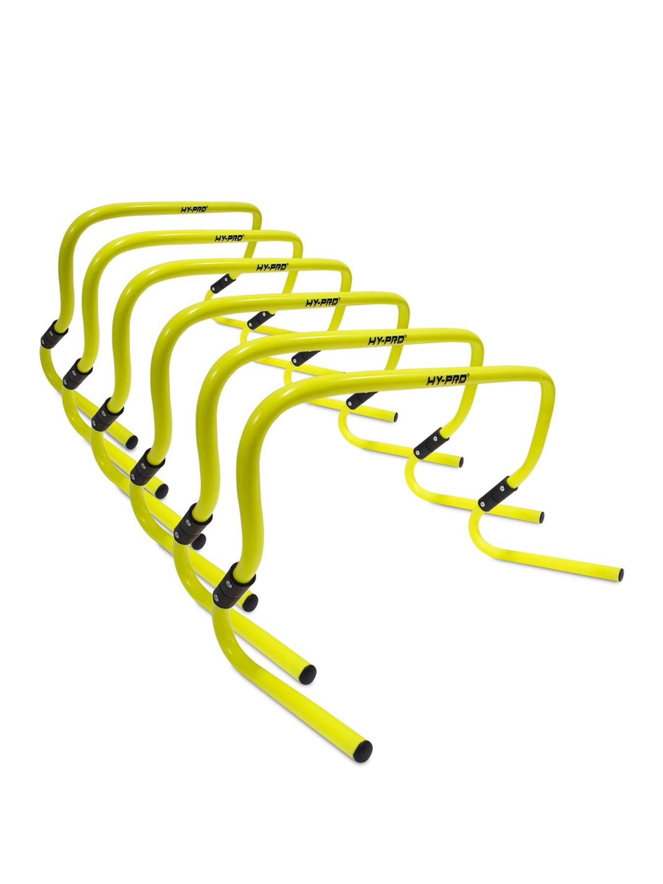 Image 1 of 7 of Hy-Pro Hy-Pro 6pk Adjustable Height Hurdles With Handle