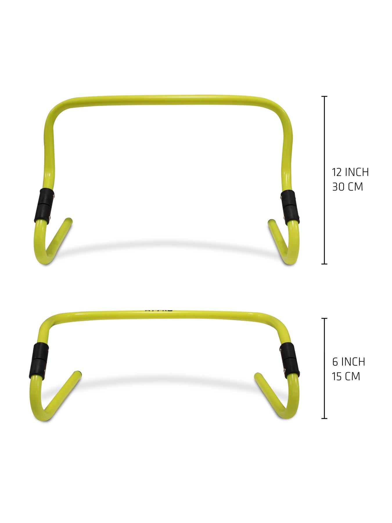 Image 2 of 7 of Hy-Pro Hy-Pro 6pk Adjustable Height Hurdles With Handle