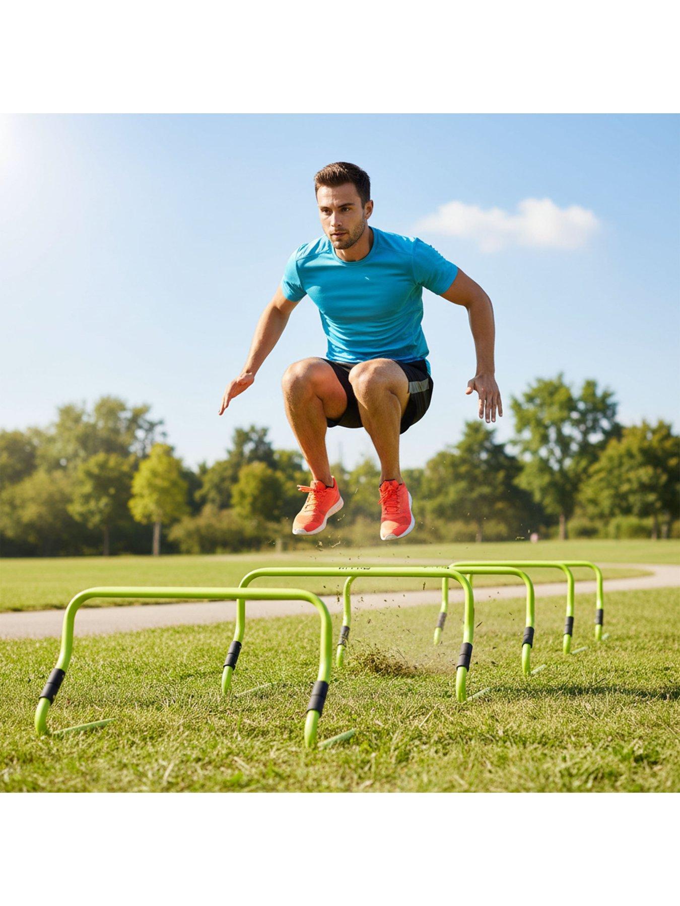 Image 5 of 7 of Hy-Pro Hy-Pro 6pk Adjustable Height Hurdles With Handle
