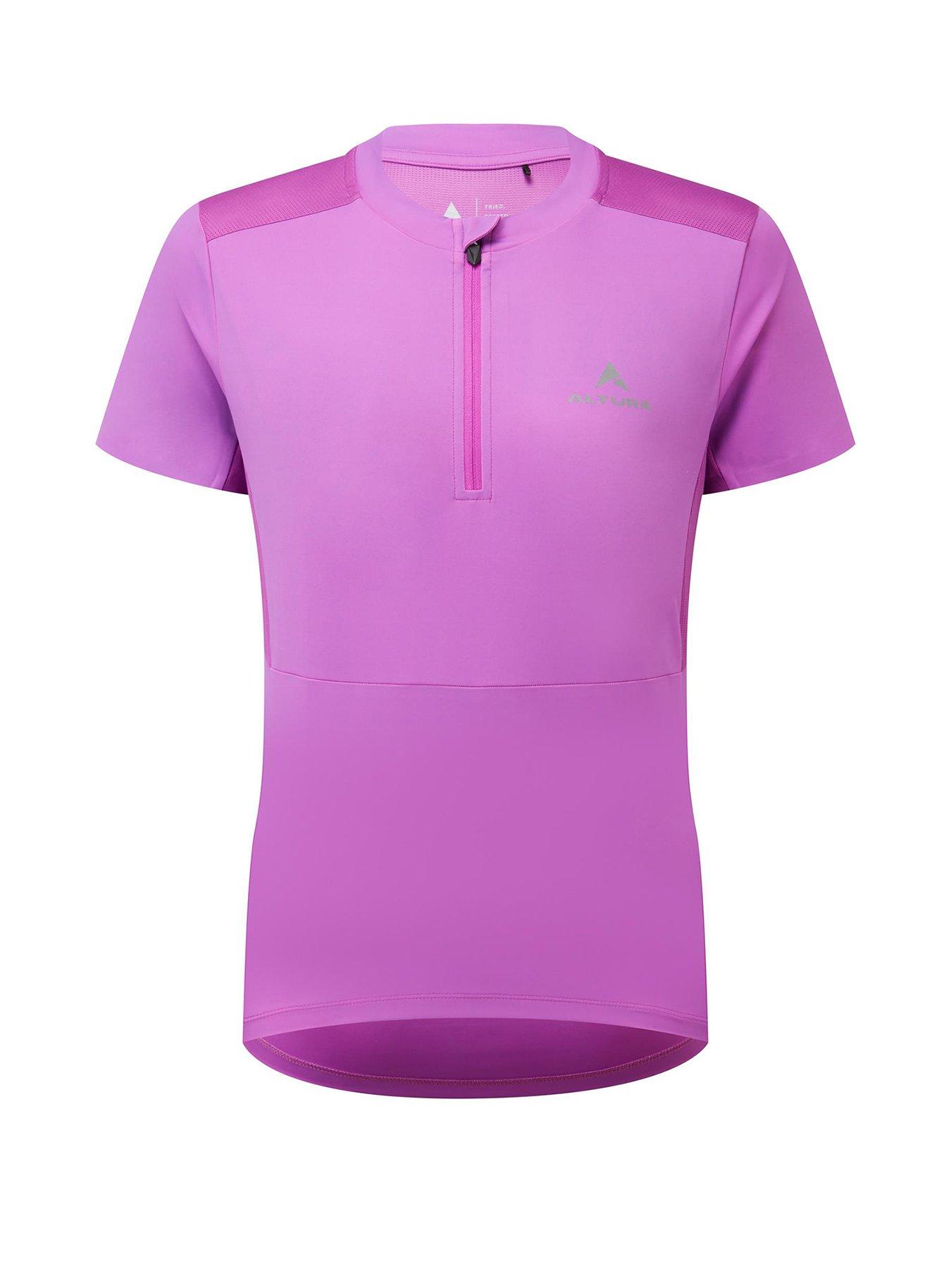 Altura Womens Airstream Short Sleeve Jersey Fuchsia Pink