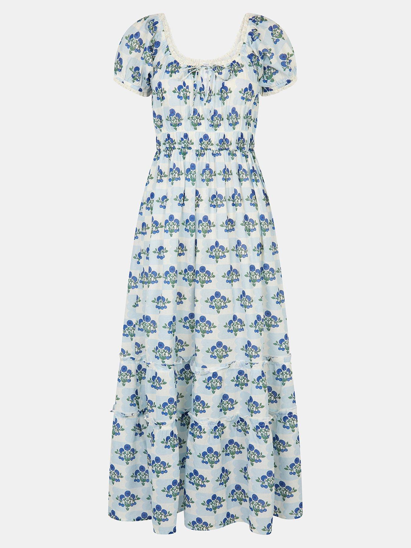accessorize-off-the-shoulder-floral-midi-dressback