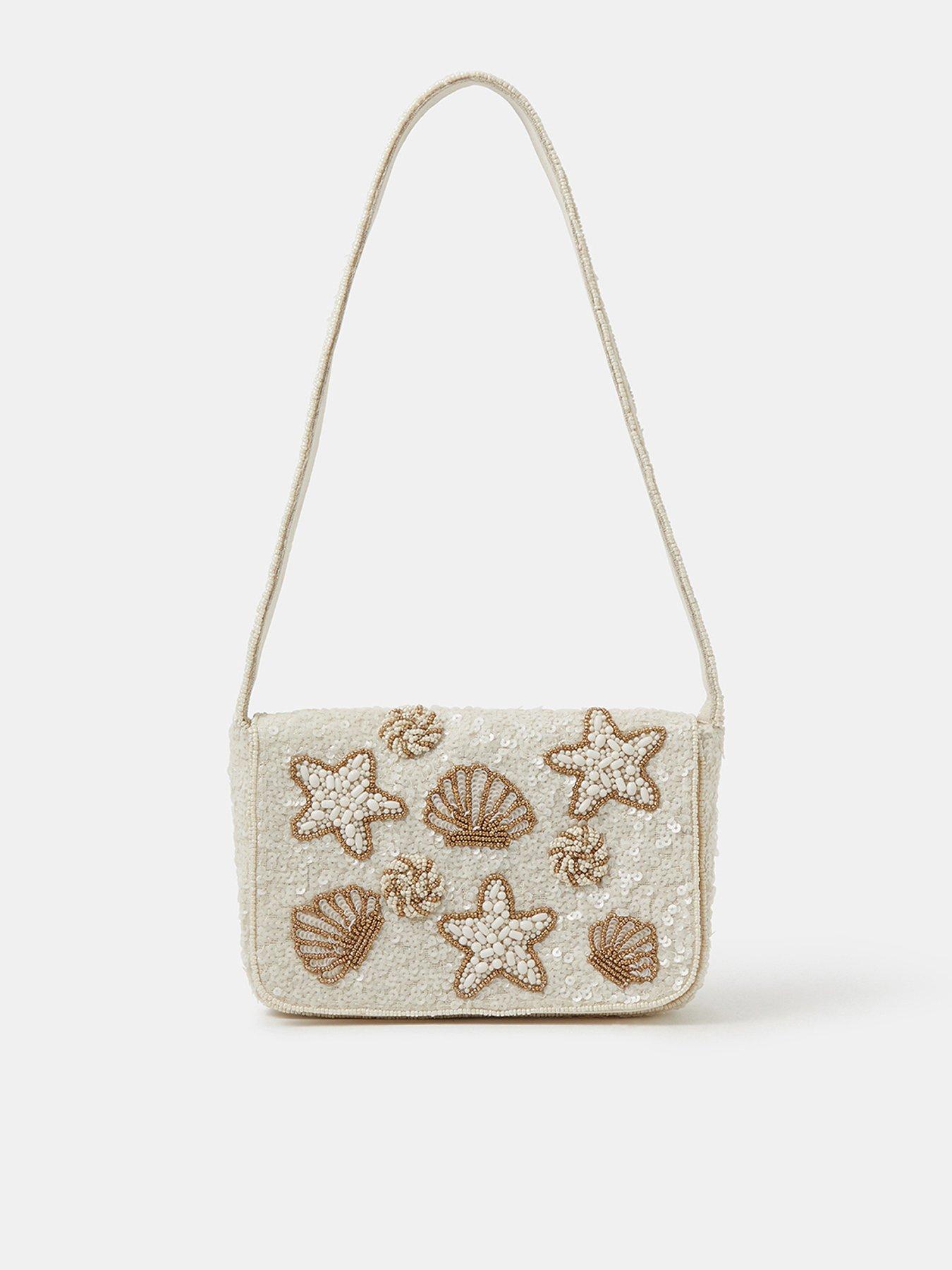 Accessorize Seashell Sequin Shoulder Bag