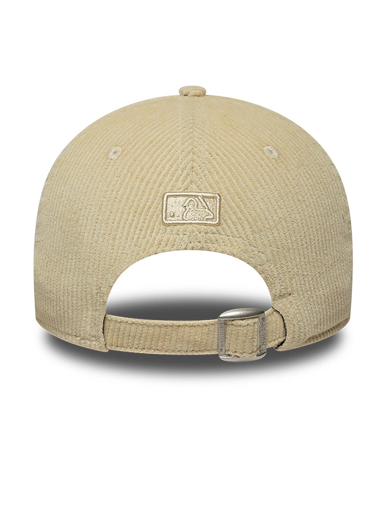 Image 4 of 5 of New Era Unisex MLB Cord 9Forty NY Yankees Baseball Cap - Beige