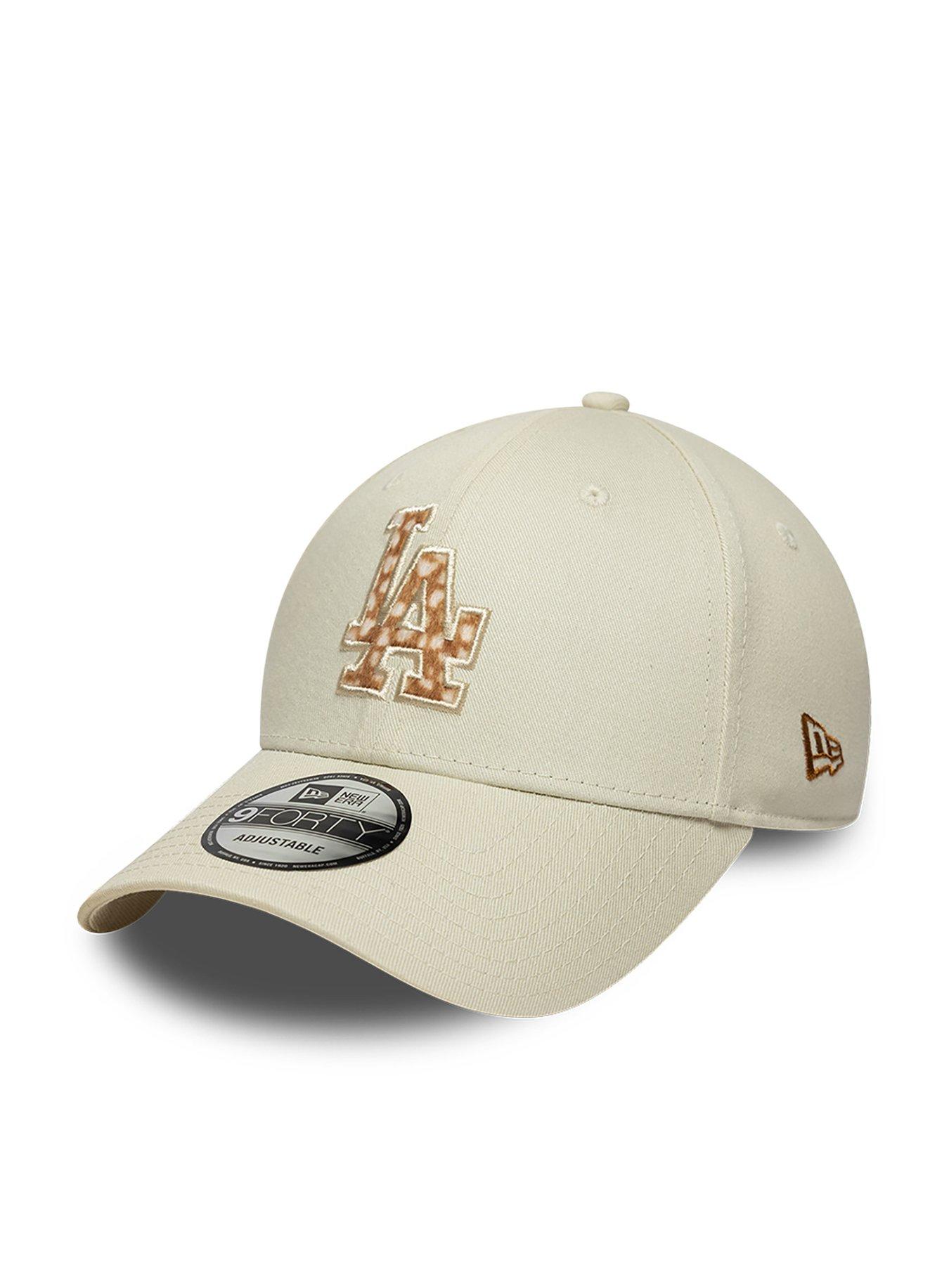 New Era Unisex MLB Faux Pony Infill 9Forty LA Dodgers Cap - Beige