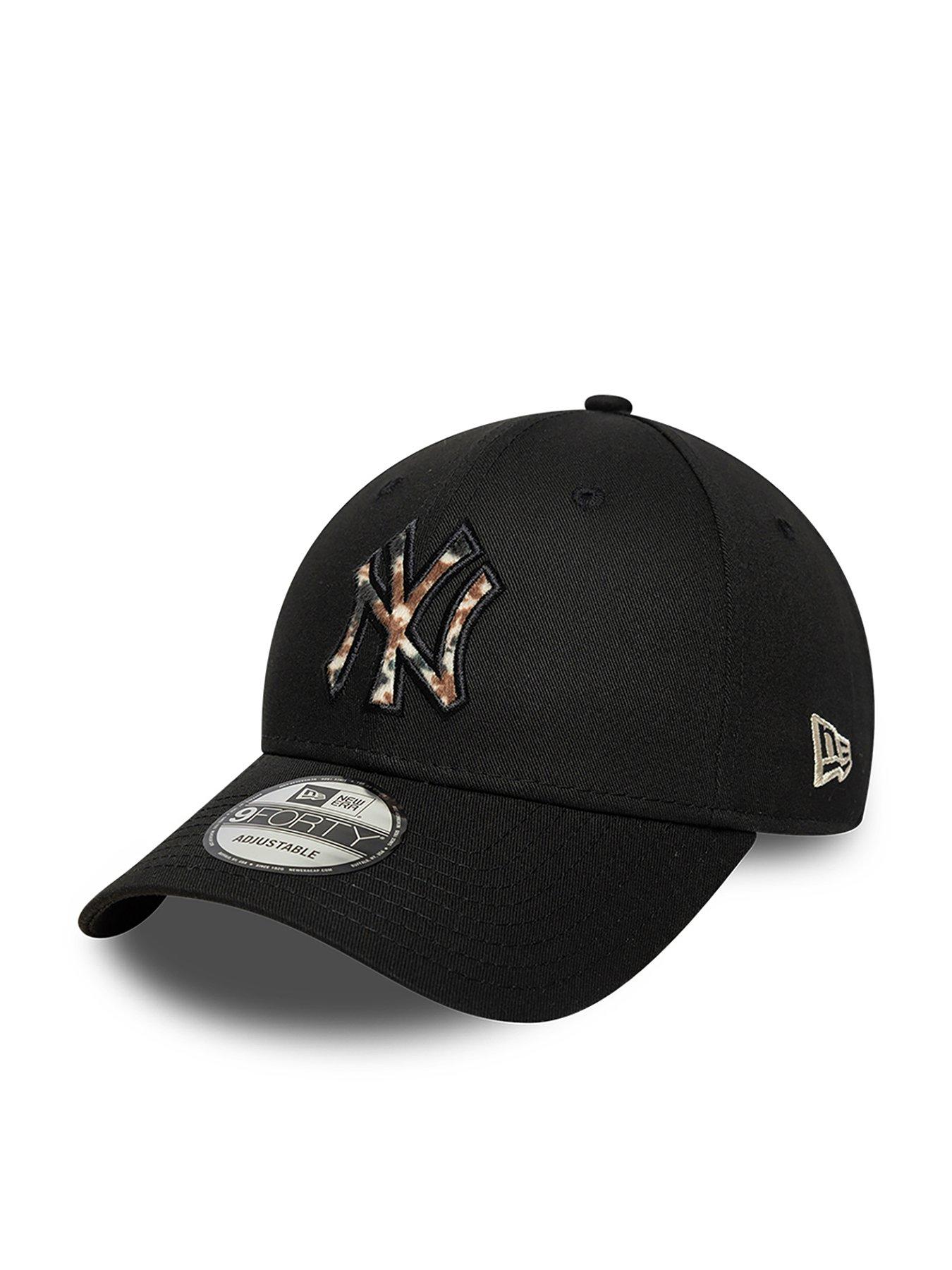 New Era Structured 9FORTY Adjustable Baseball Cap - Black