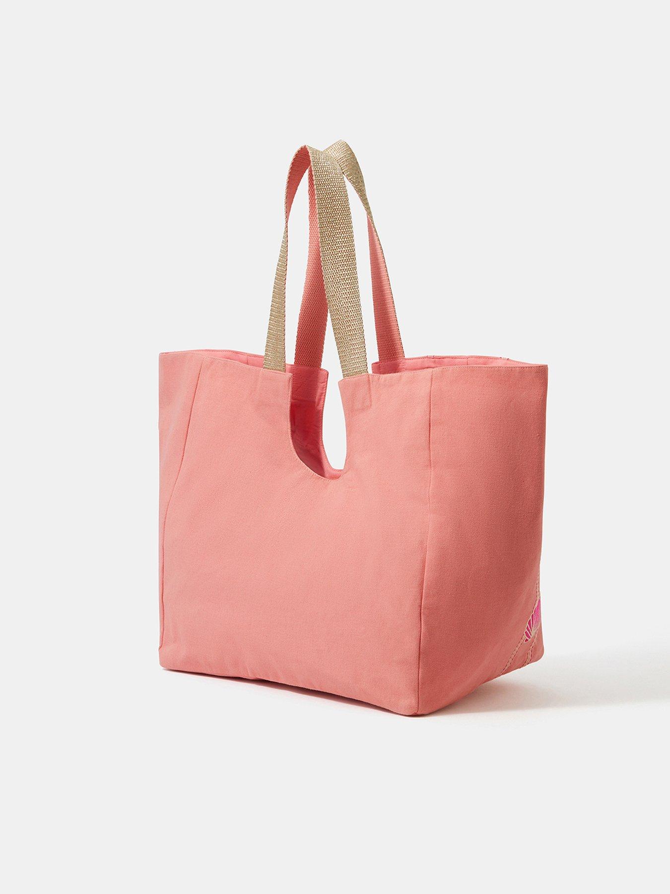 Image 3 of 5 of Accessorize Embroidered Seashell Tote