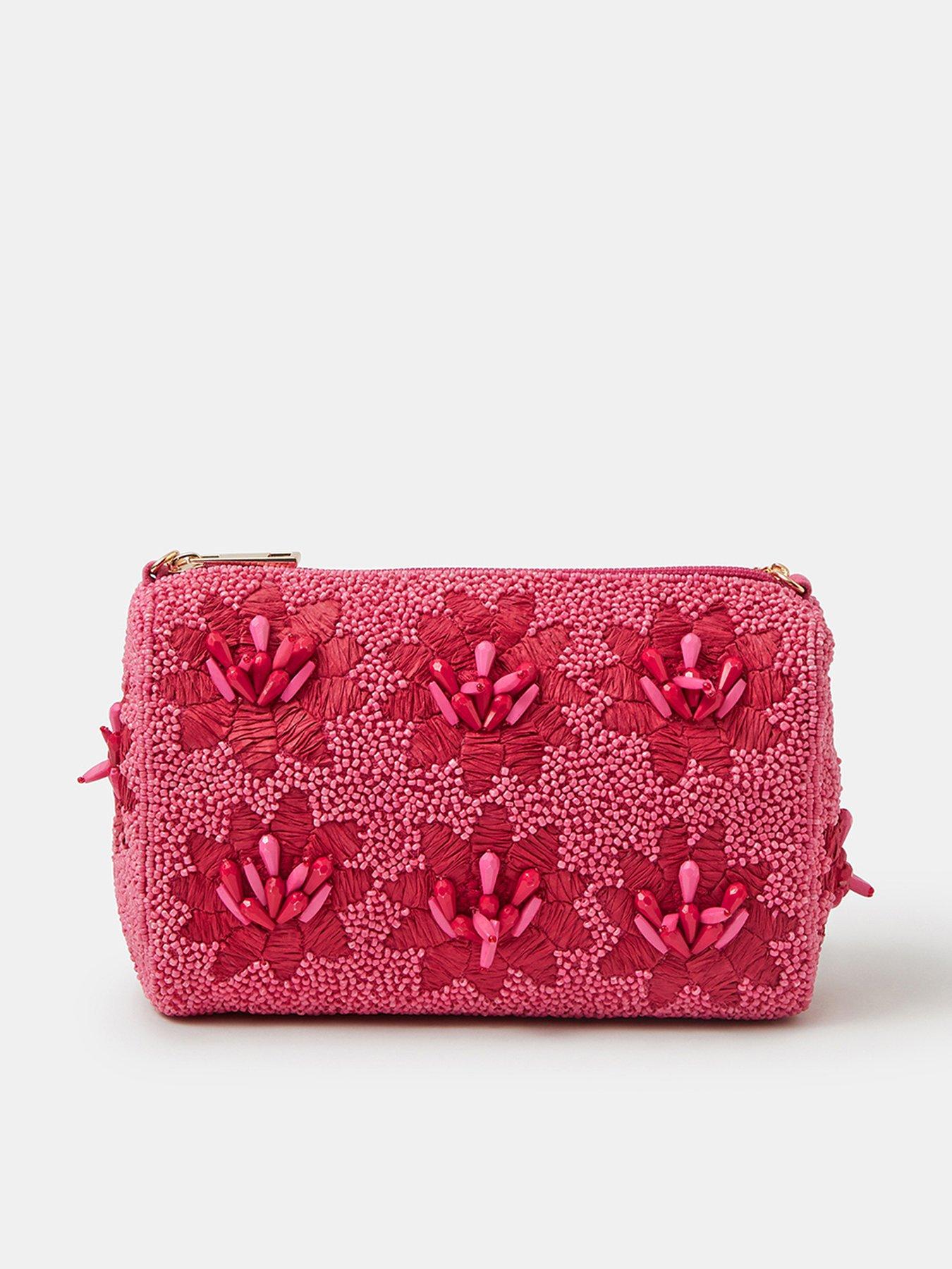 Accessorize Floral Embellished Should