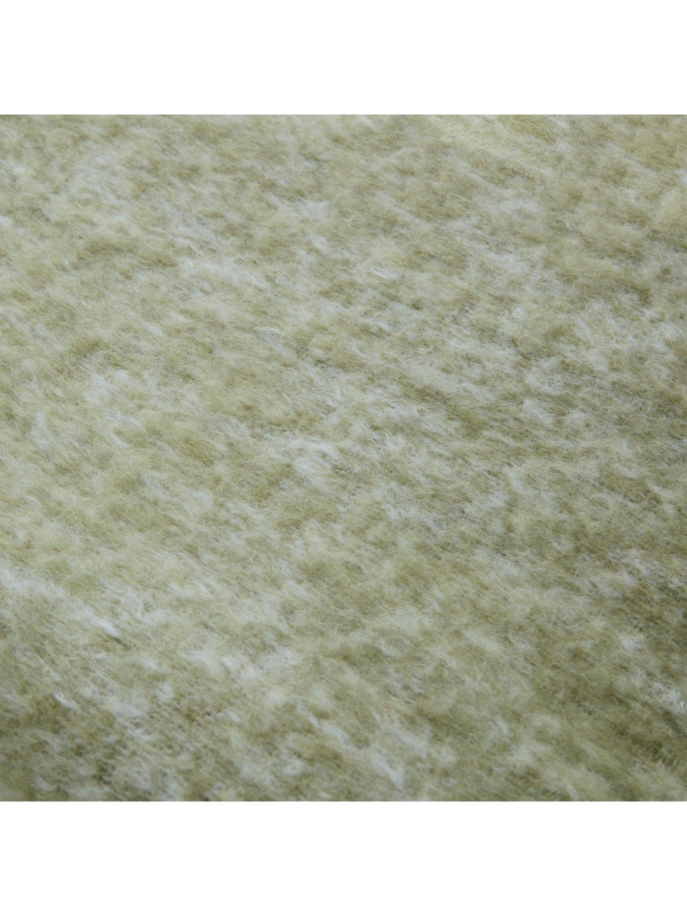 Image 4 of 5 of Laura Ashley Bronwen 130x170cm Throw Olive