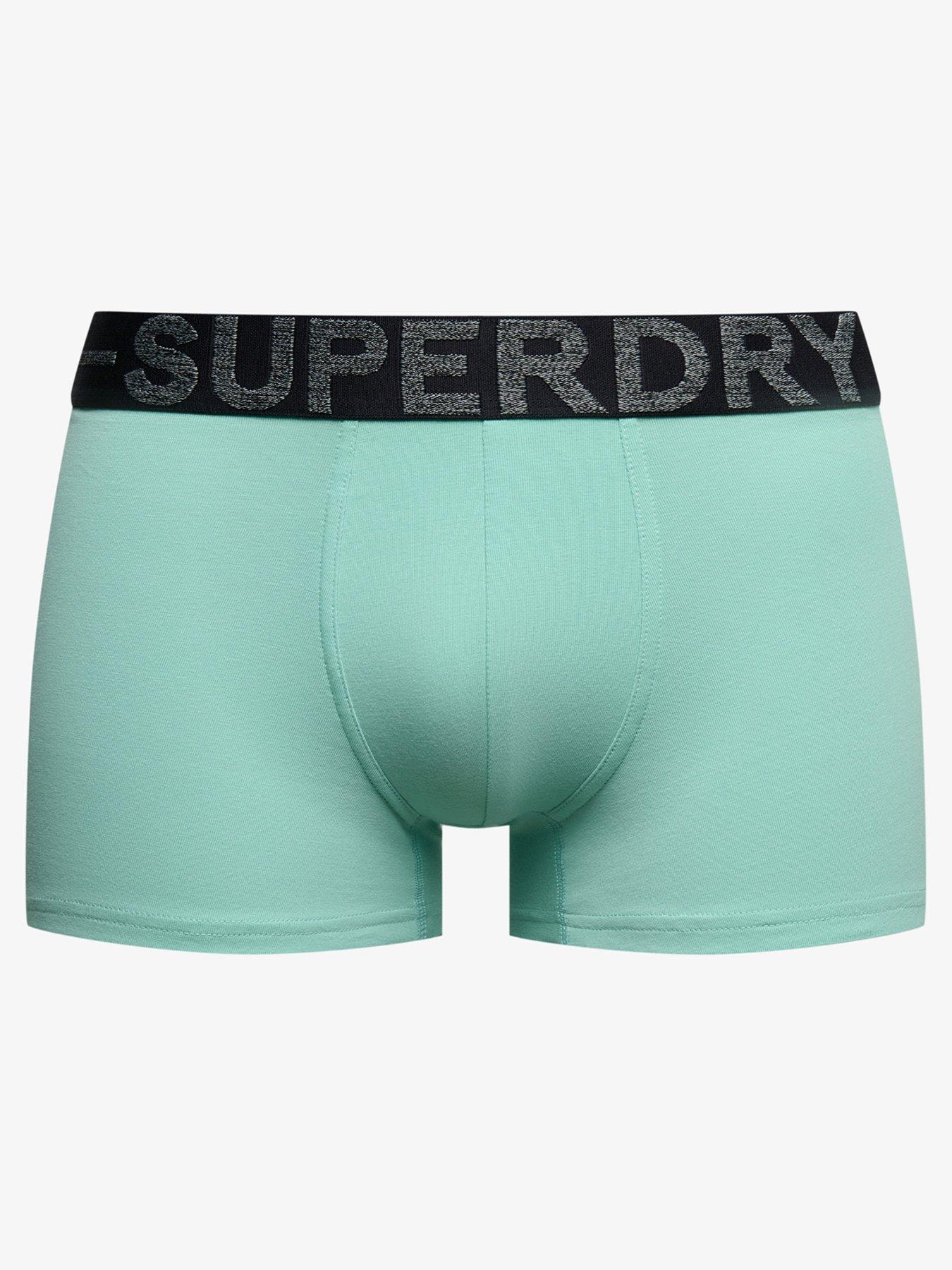 Superdry Trunks Triple Pack - Green