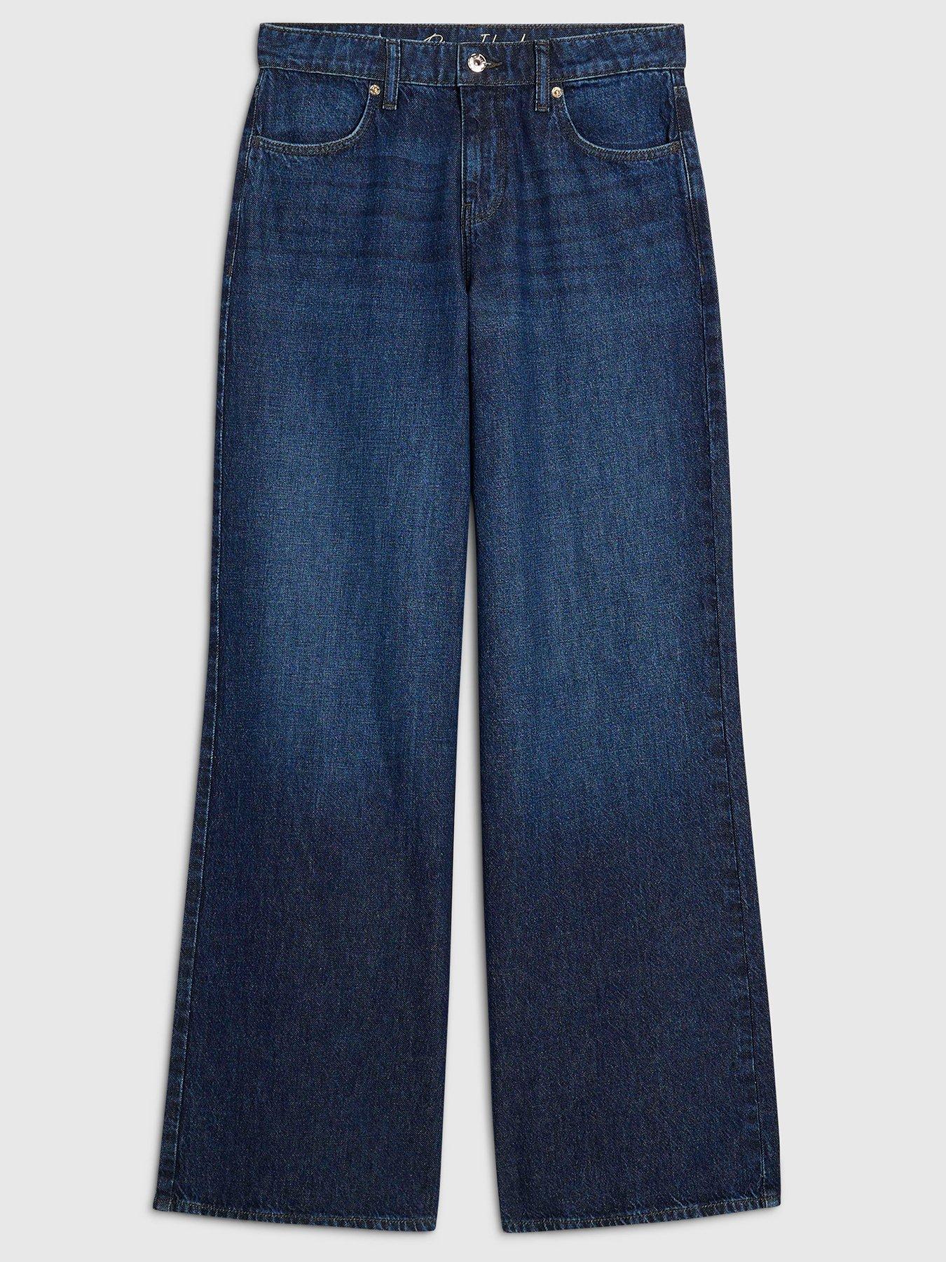Image 5 of 6 of River Island Classic Wide Leg Jean