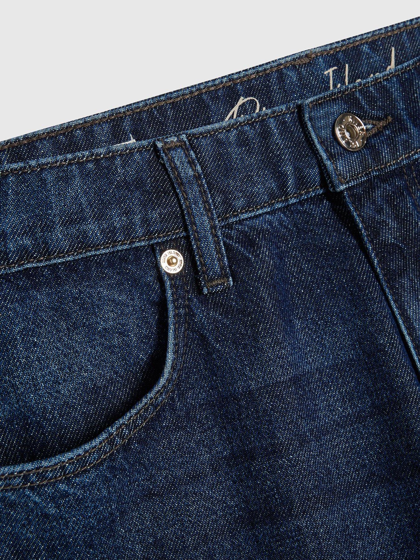 Image 6 of 6 of River Island Classic Wide Leg Jean