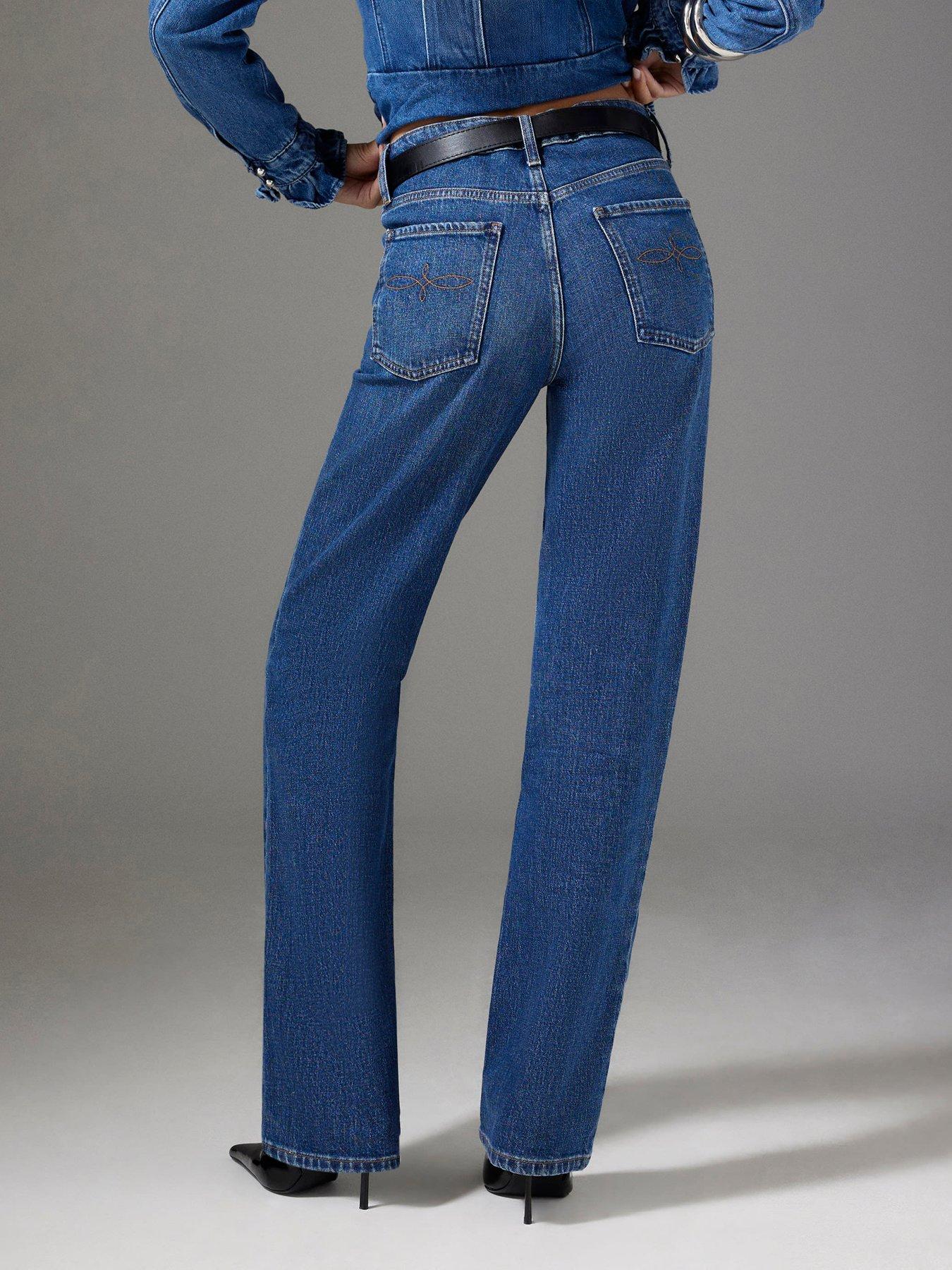 Image 2 of 6 of River Island Breeze Belted Stretch Straight