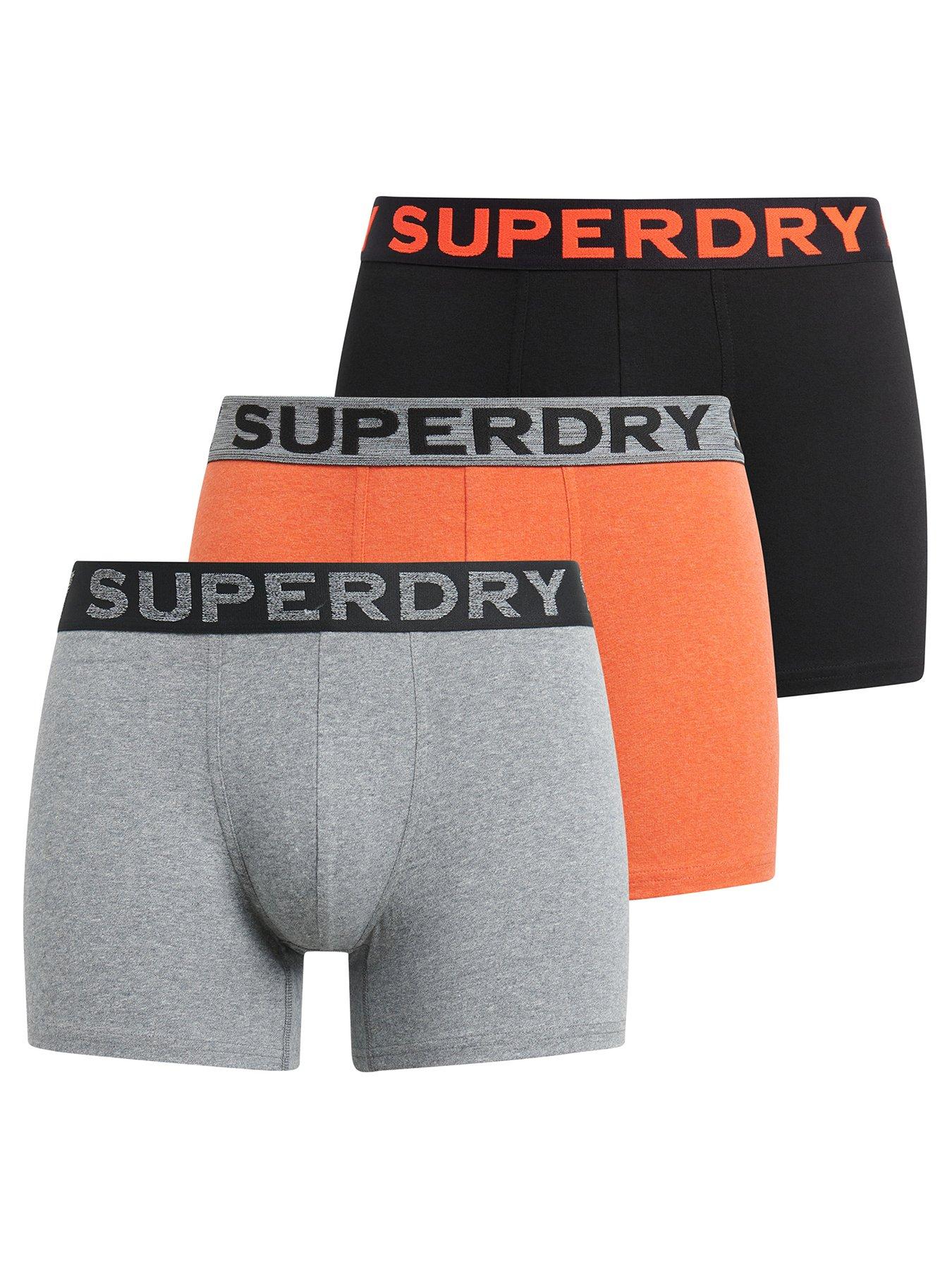 Superdry Boxer Triple Pack - Orange
