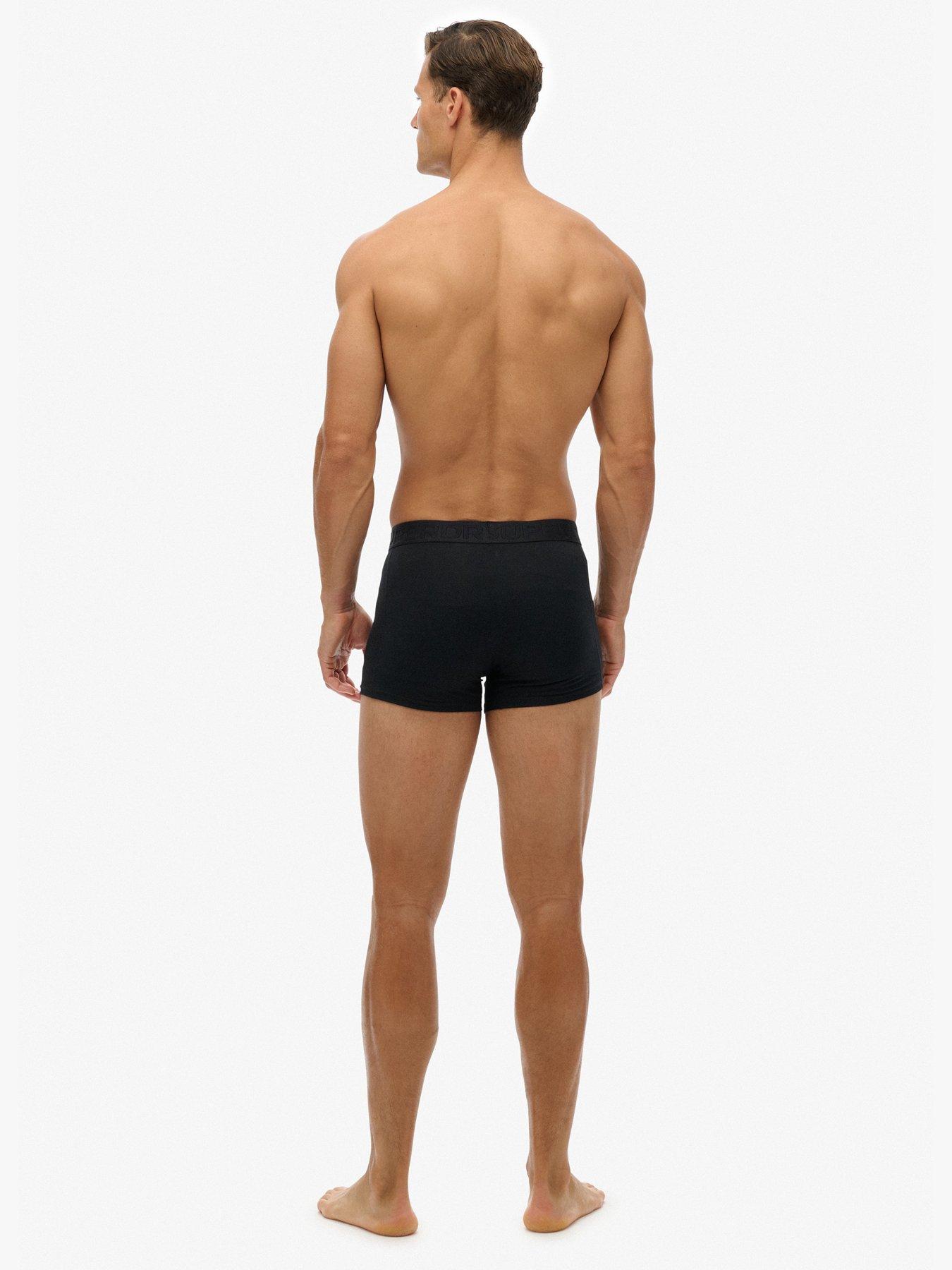 Image 3 of 4 of Superdry Boxer Triple Pack - Black