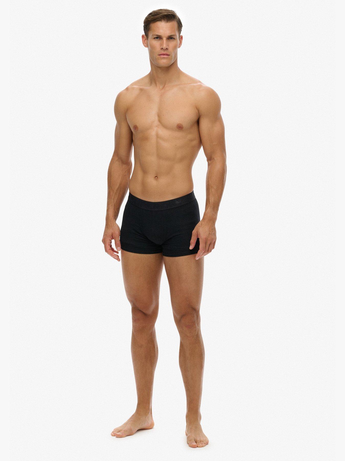 Image 4 of 4 of Superdry Boxer Triple Pack - Black