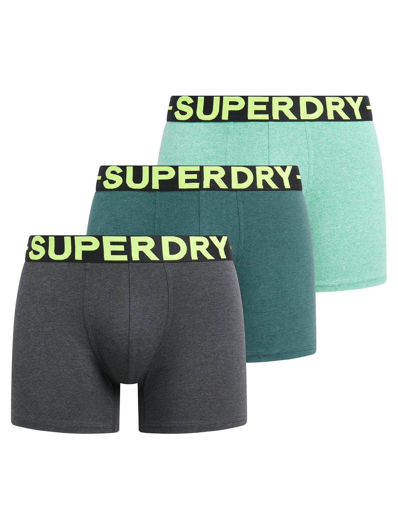 Superdry Boxer Triple Pack - Green