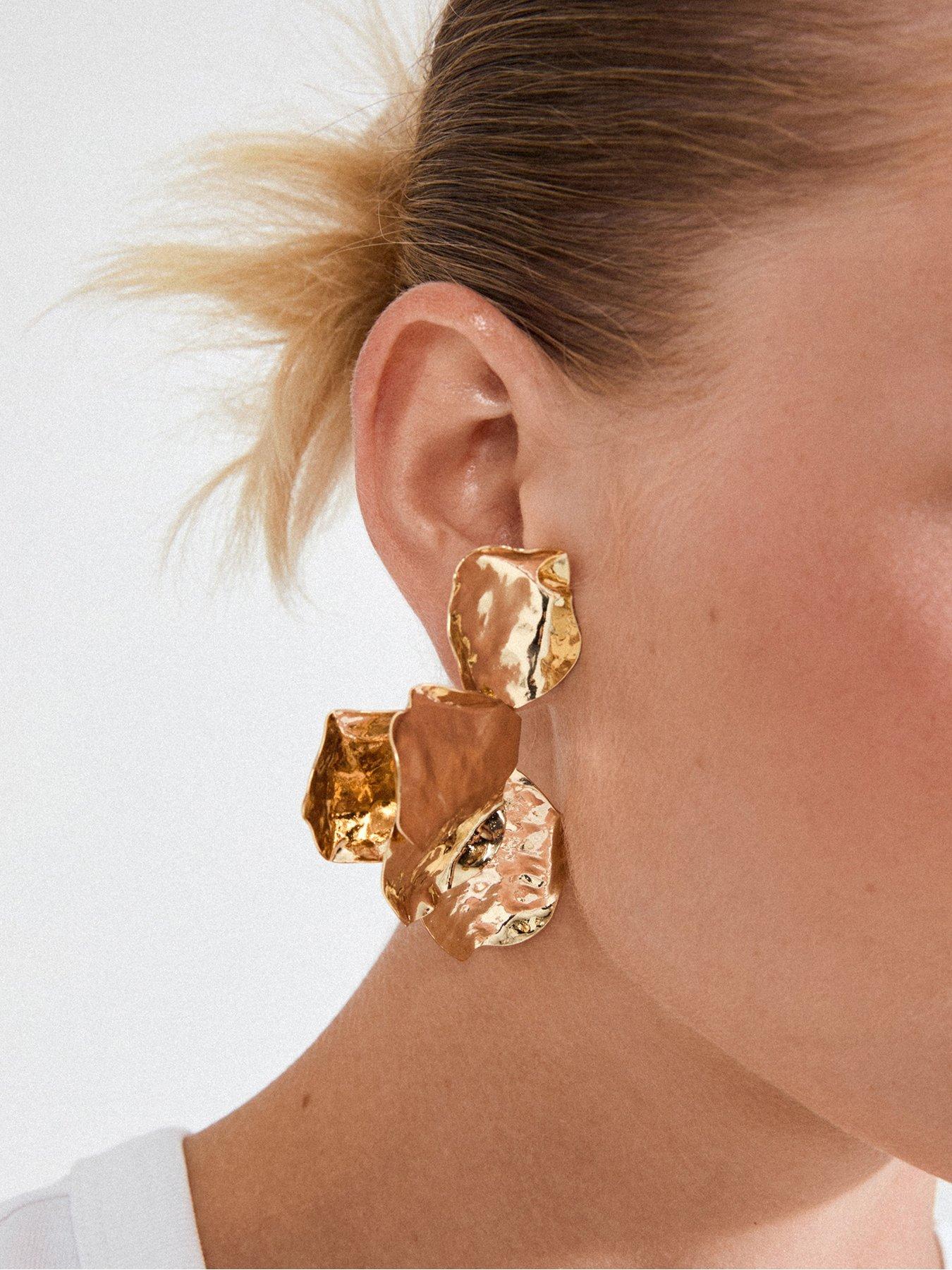 Image 3 of 4 of Pilgrim VIREL earrings gold-plated