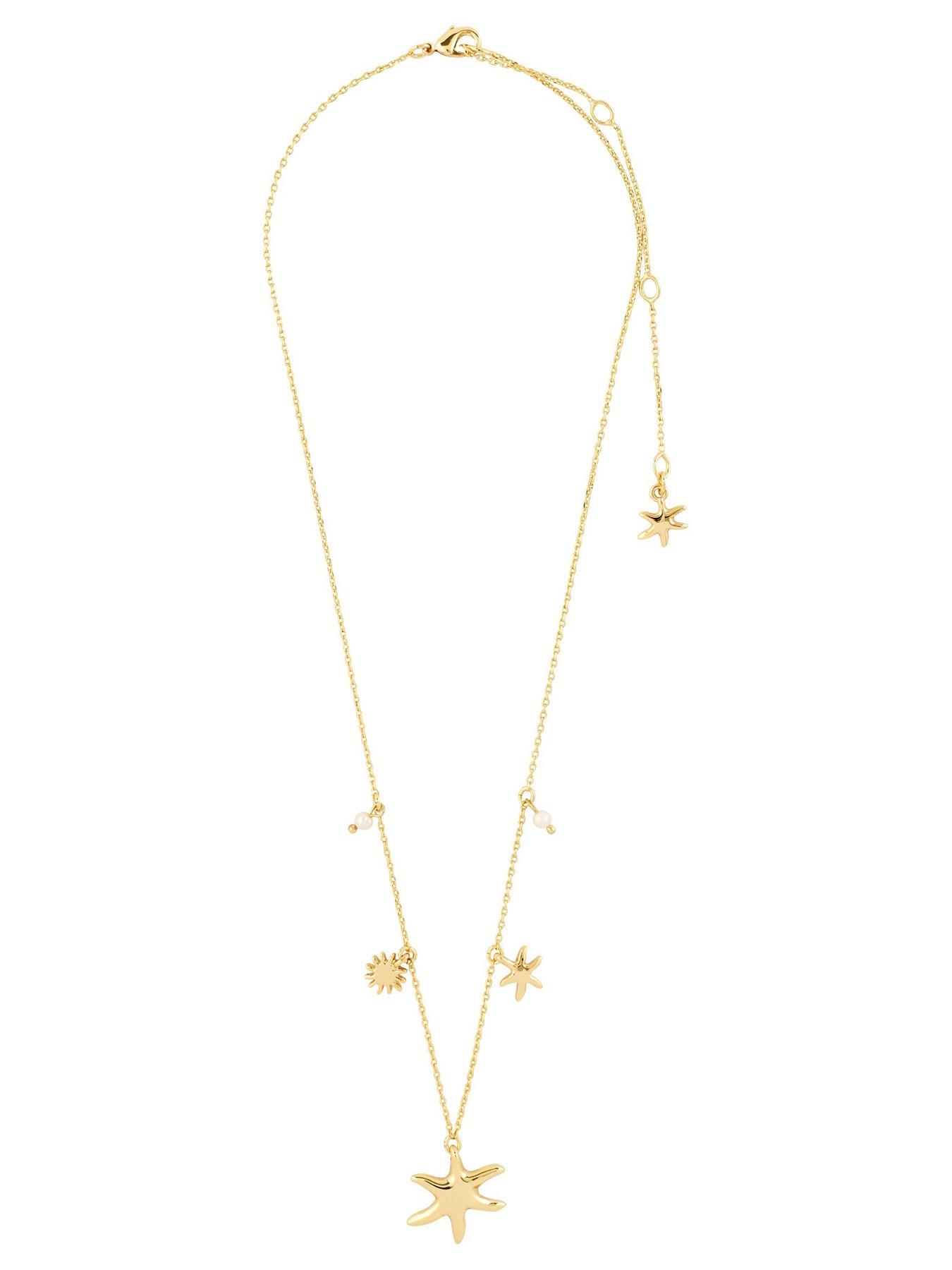 Image 4 of 4 of Pilgrim PRISM necklace gold-plated