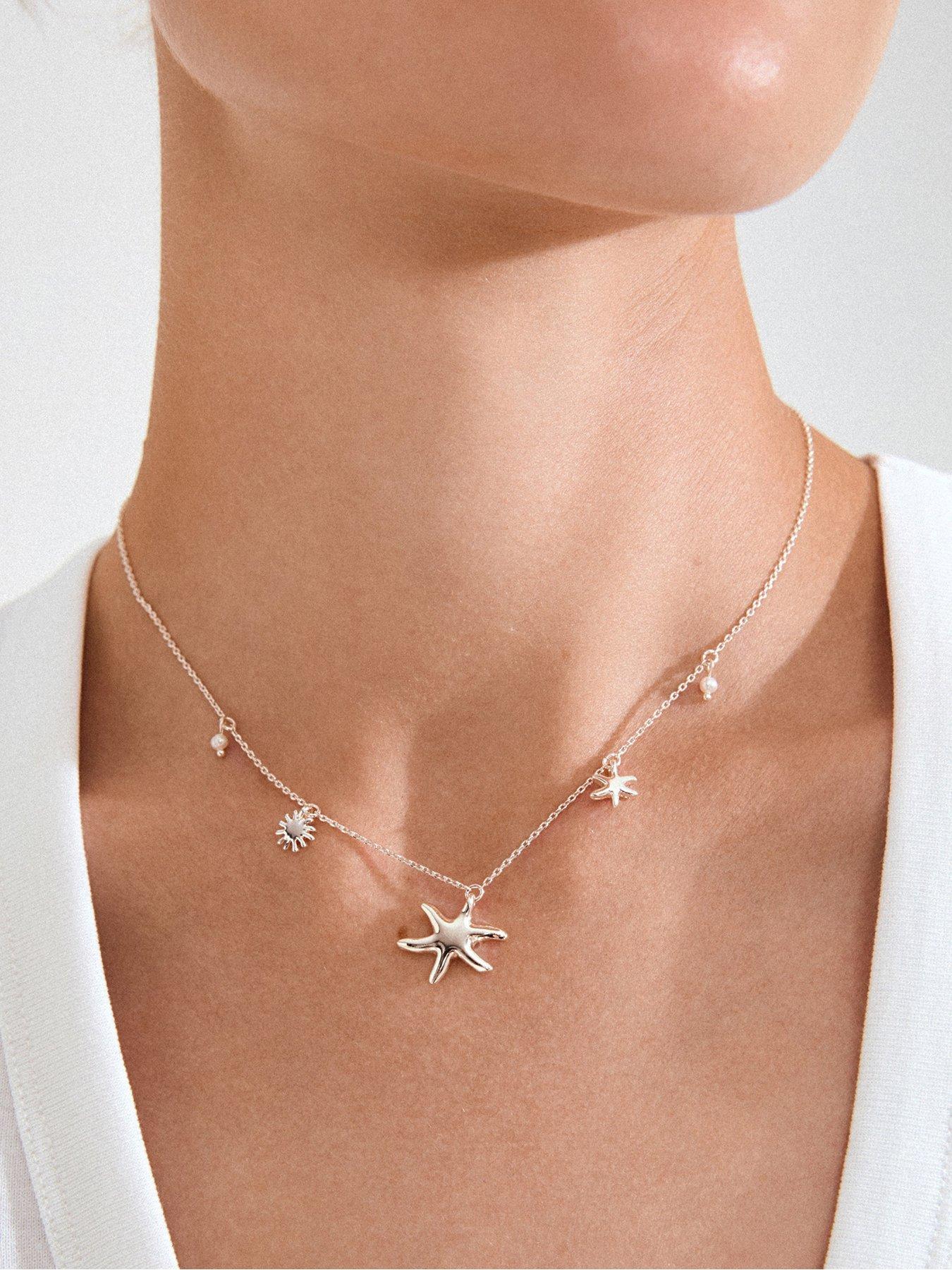 pilgrim-prism-necklace-silver-platedoutfit