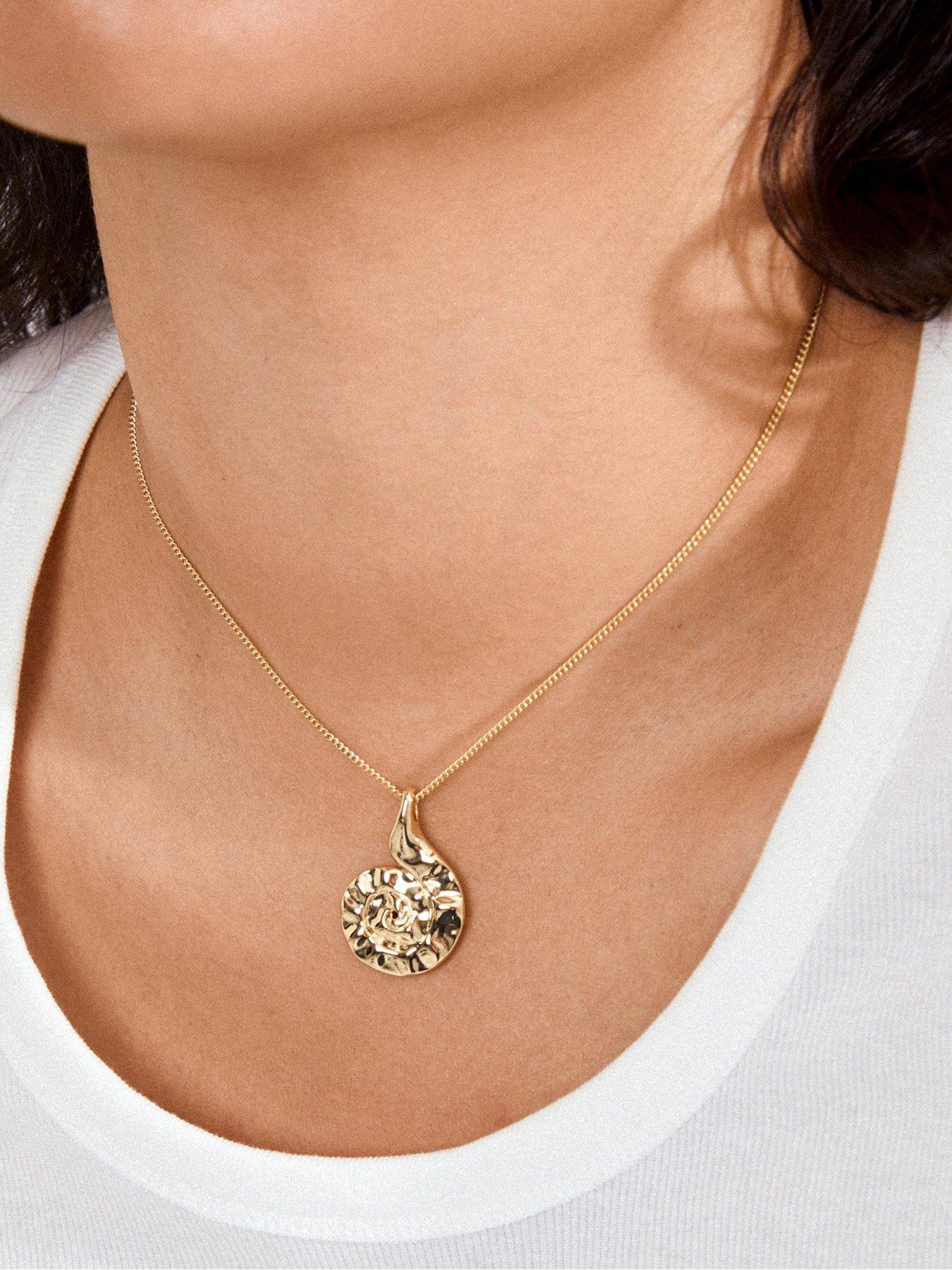 Image 3 of 6 of Pilgrim HAZE necklace gold-plated