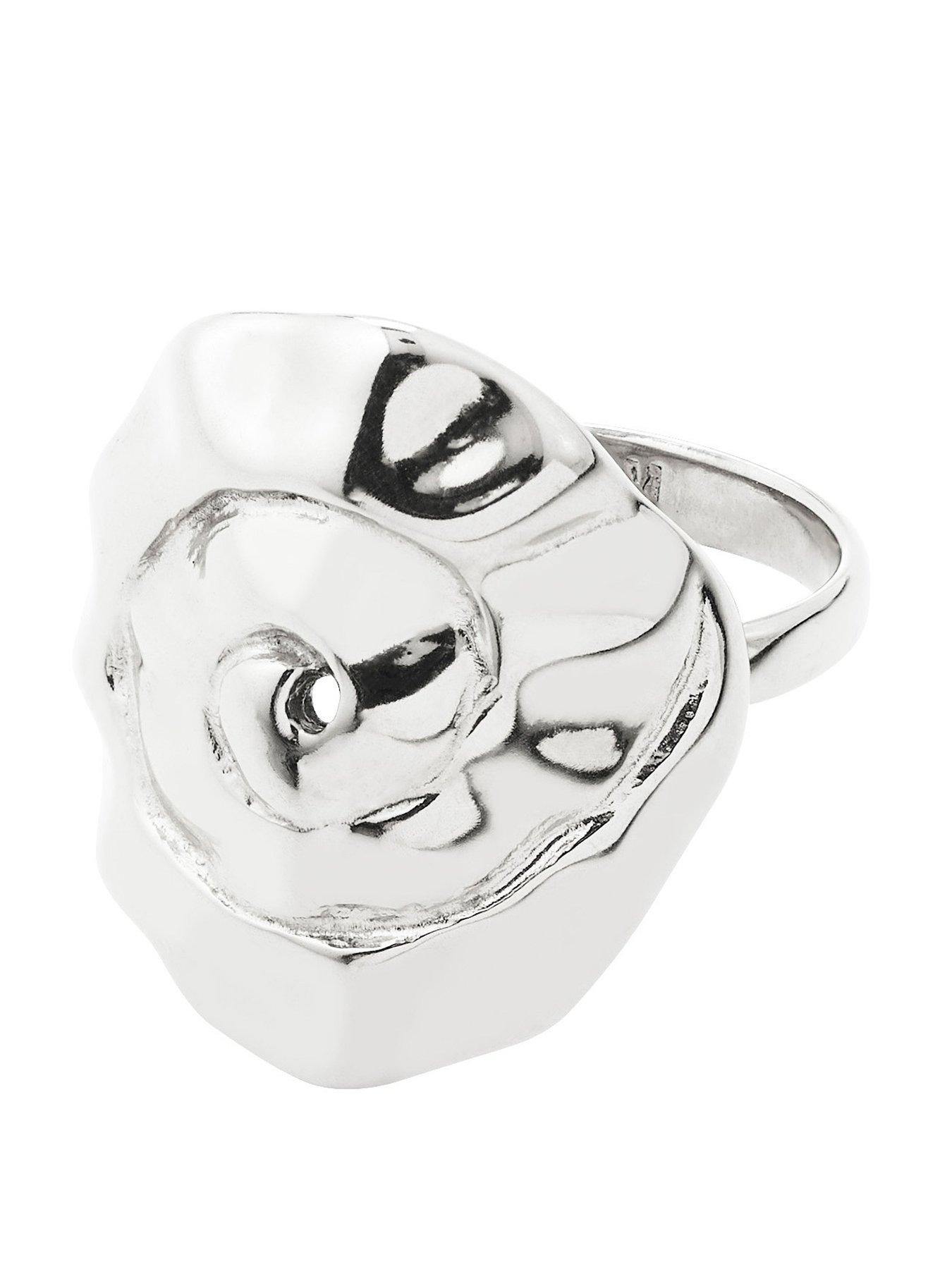 Image 1 of 5 of Pilgrim HAZE ring silver-plated
