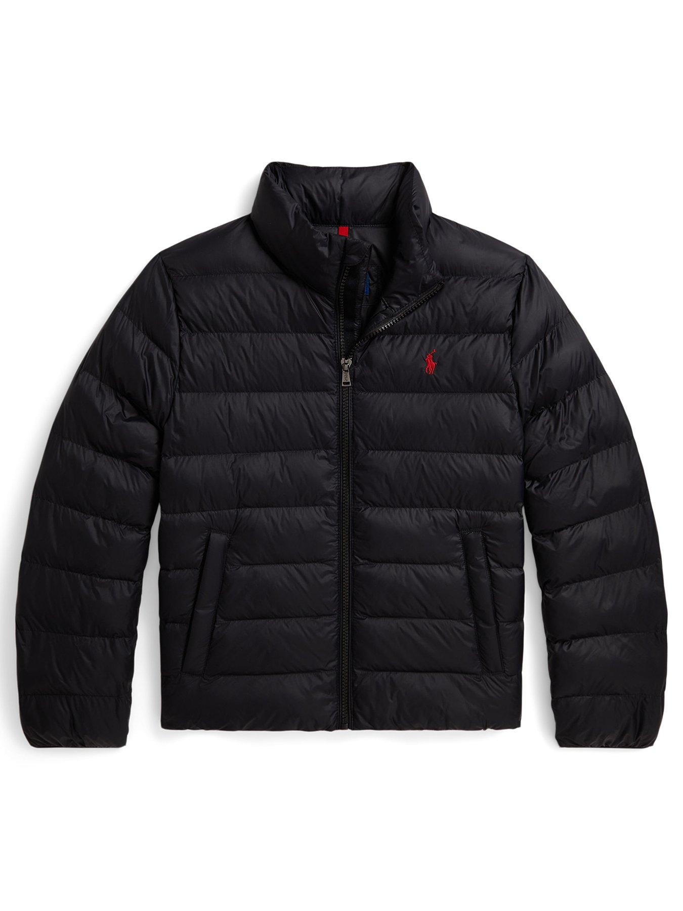 Polo Ralph Lauren Boys Padded Bomber Jacket - Black