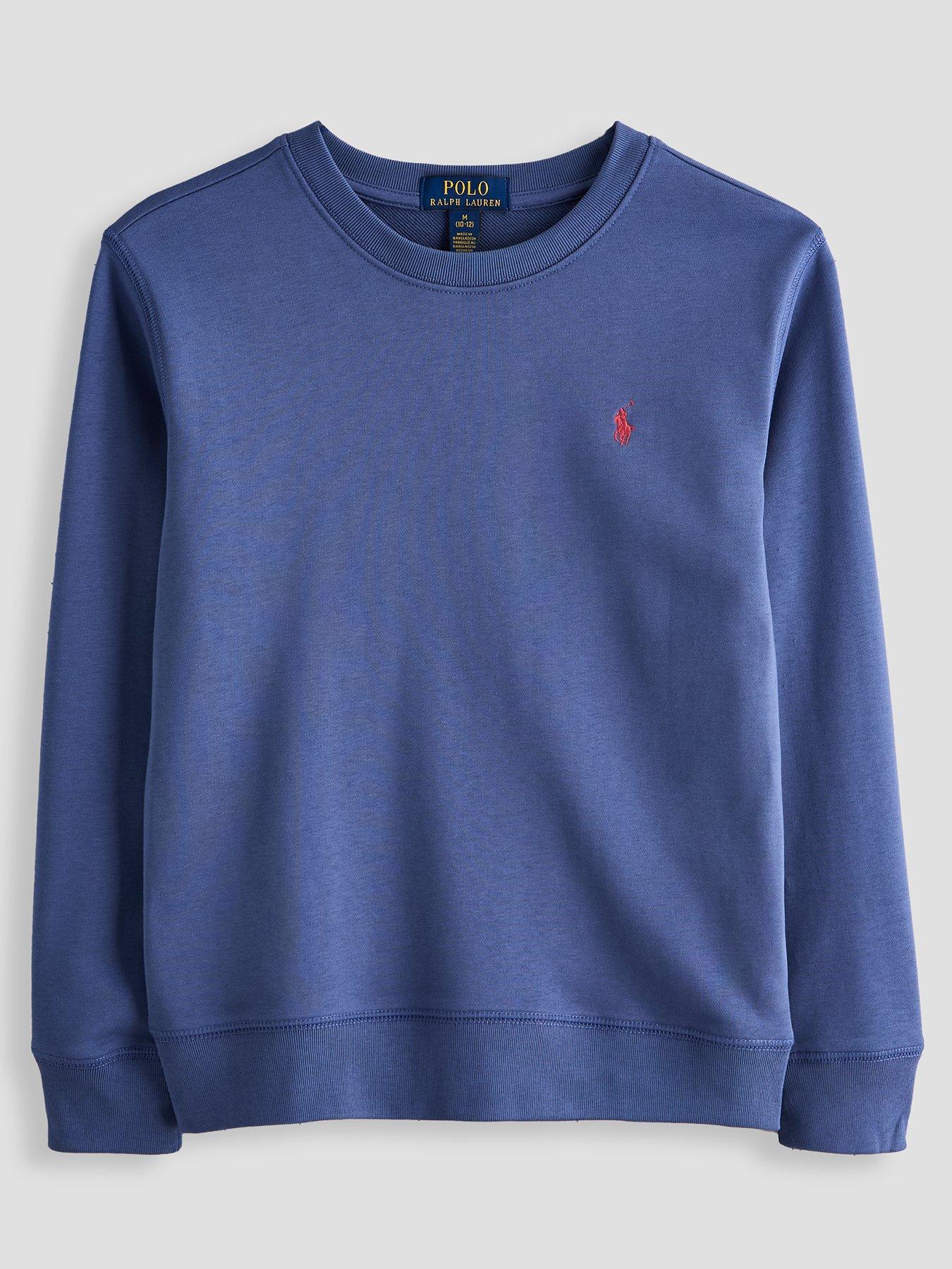 Polo Ralph Lauren Boys Crew Neck Sweatshirt - Blue