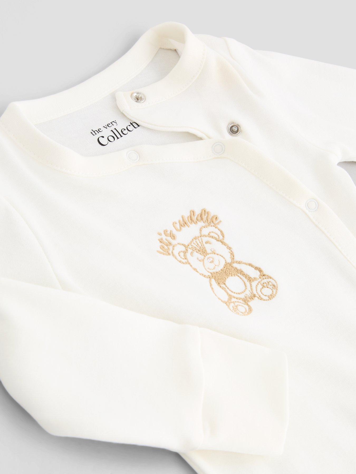 Image 3 of 5 of The Very Collection Lets Cuddle Sleepsuit (Newborn - 18 months)