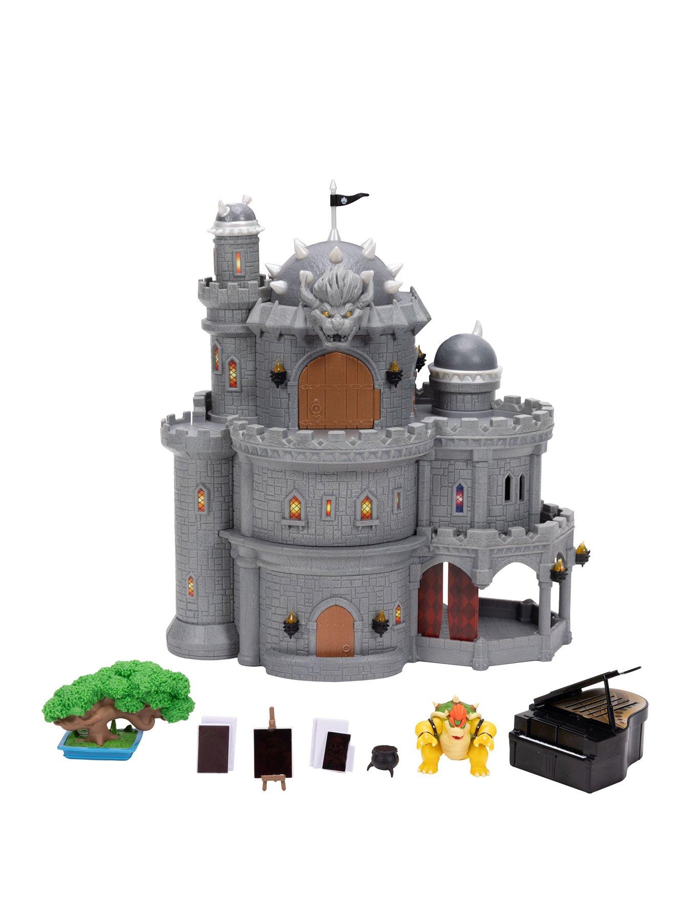 Super Mario Super Mario Movie 2 Deluxe Bowser Castle Playset