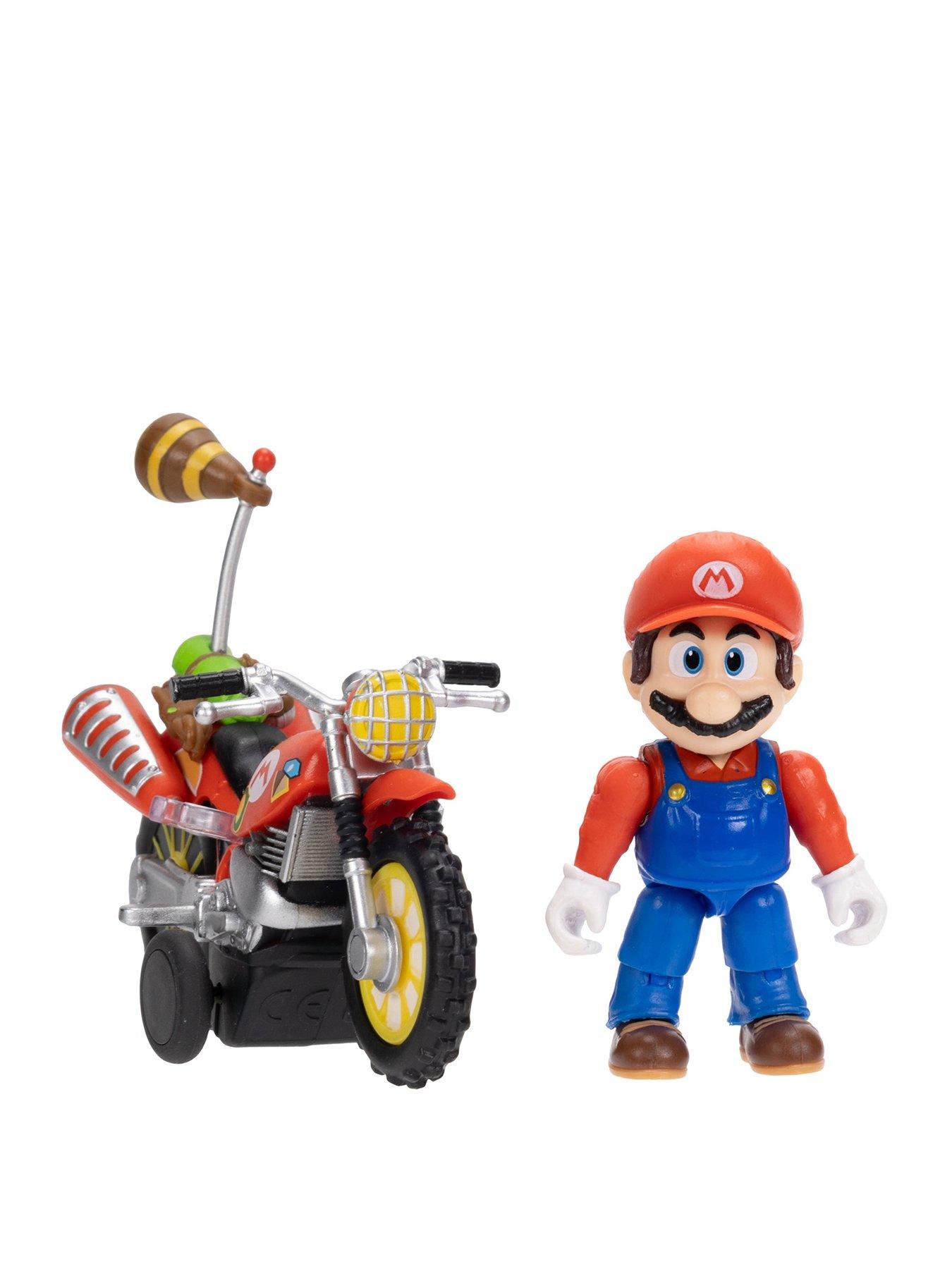 Image 1 of 5 of Super Mario SUPER MARIO MOVIE 2 MARIO FIG + VEHCL 1 W1