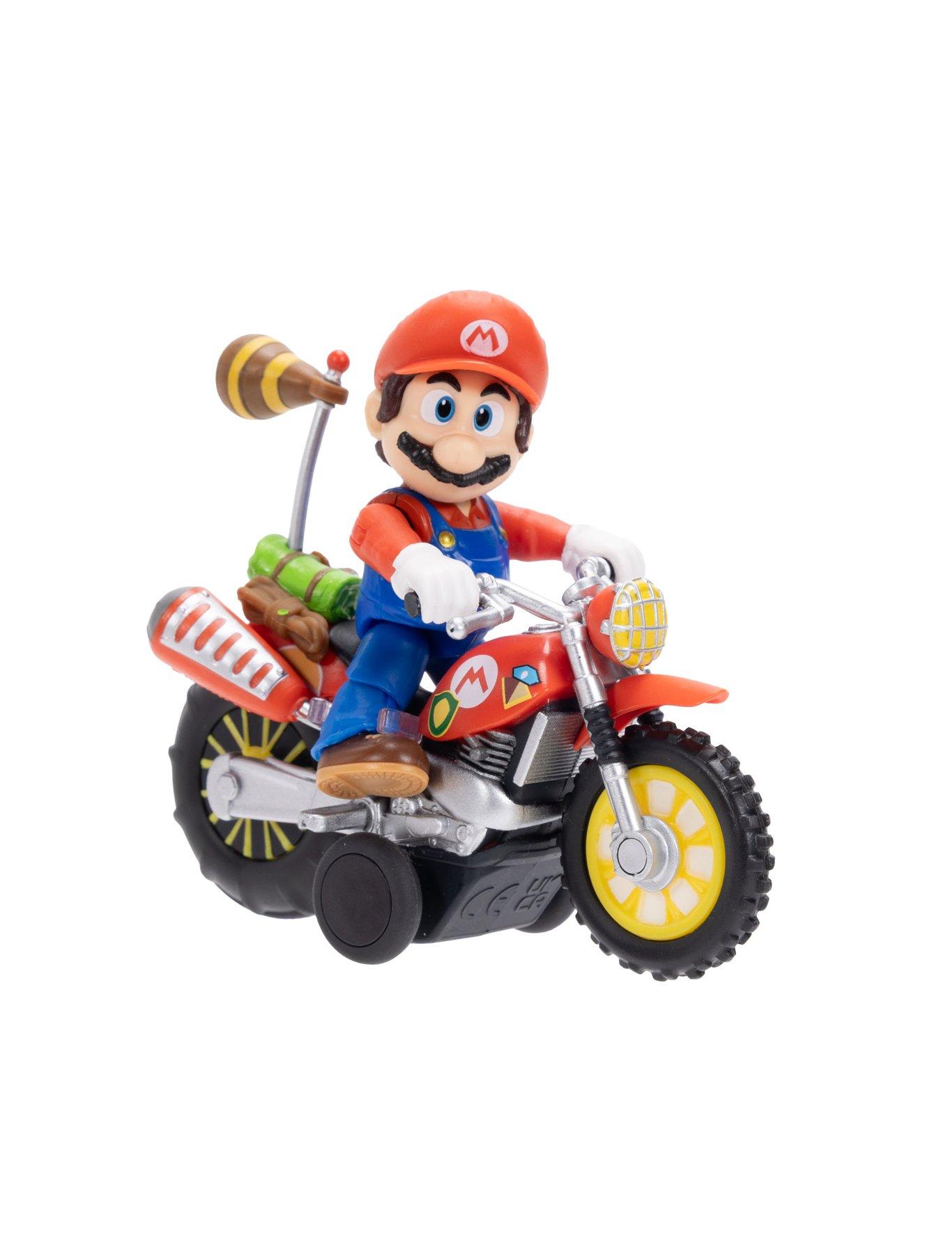 Image 3 of 5 of Super Mario SUPER MARIO MOVIE 2 MARIO FIG + VEHCL 1 W1
