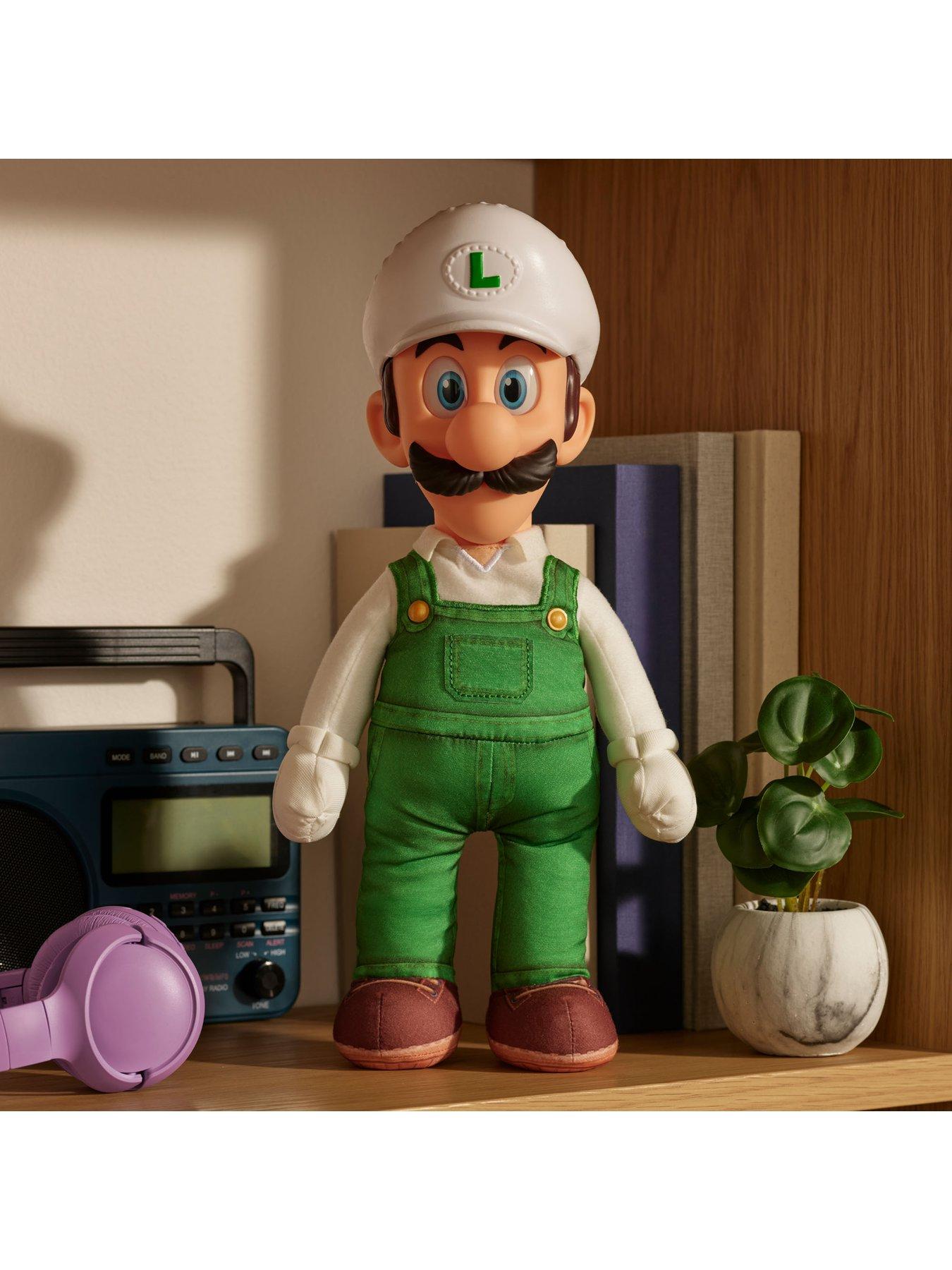 Figura De Peluche Super Mario Jumbo – Personaje De La Película, Licencia Oficial, Gran Tamaño, Juguete Coleccionable Y Regalo Para Fans