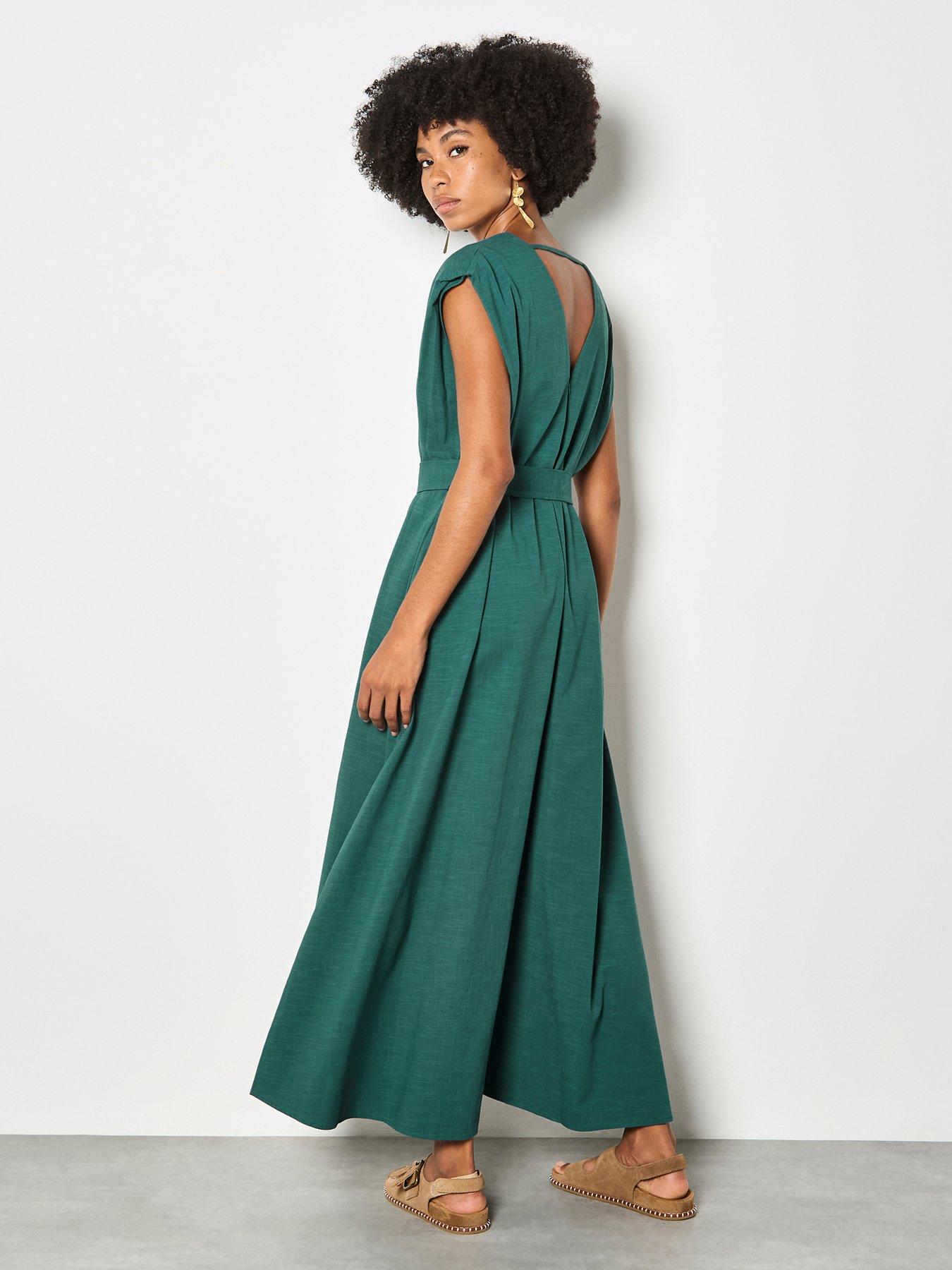 apricot-apricot-wide-leg-v-neck-belted-jumpsuitstillFront
