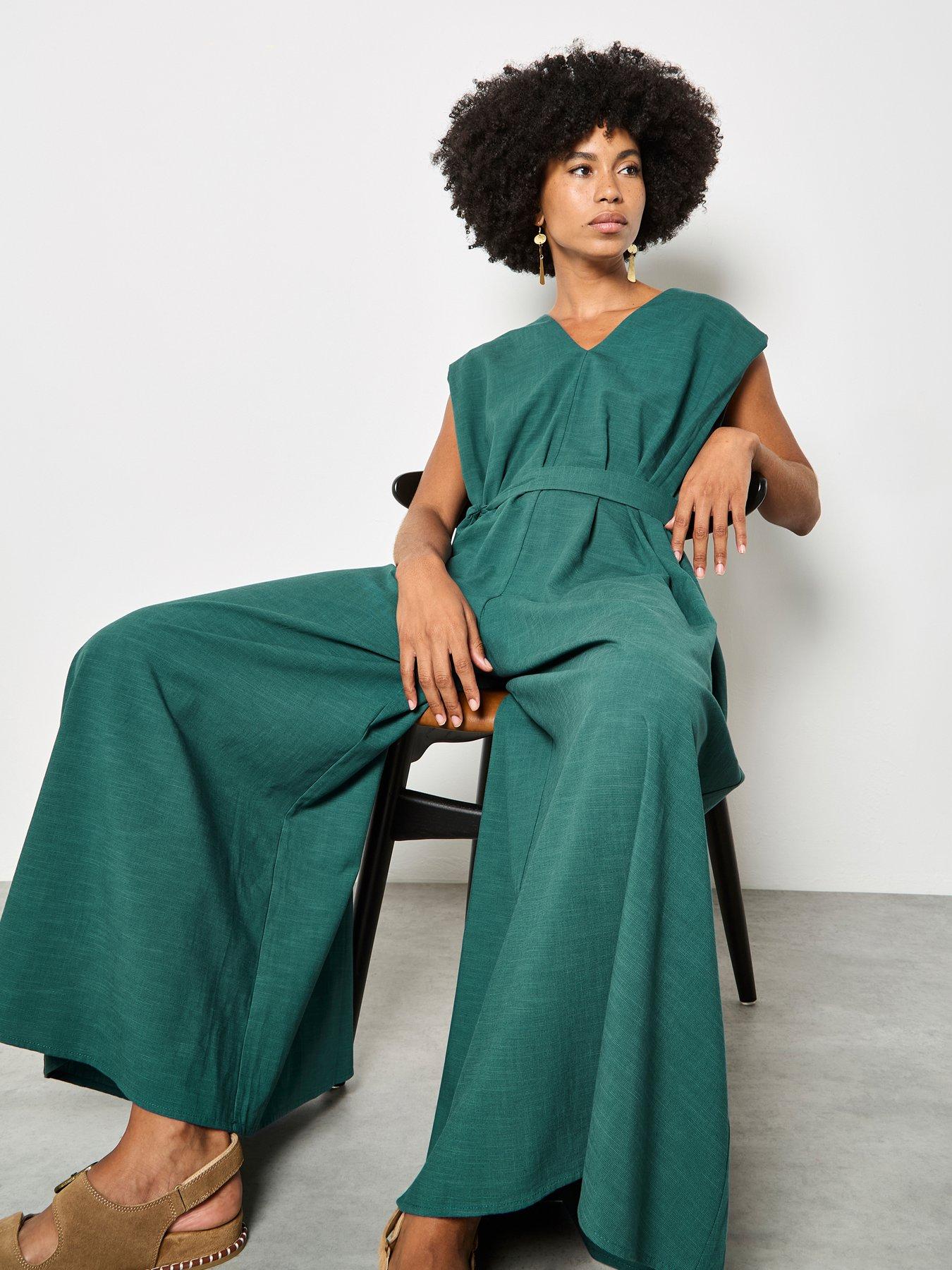 apricot-apricot-wide-leg-v-neck-belted-jumpsuitback